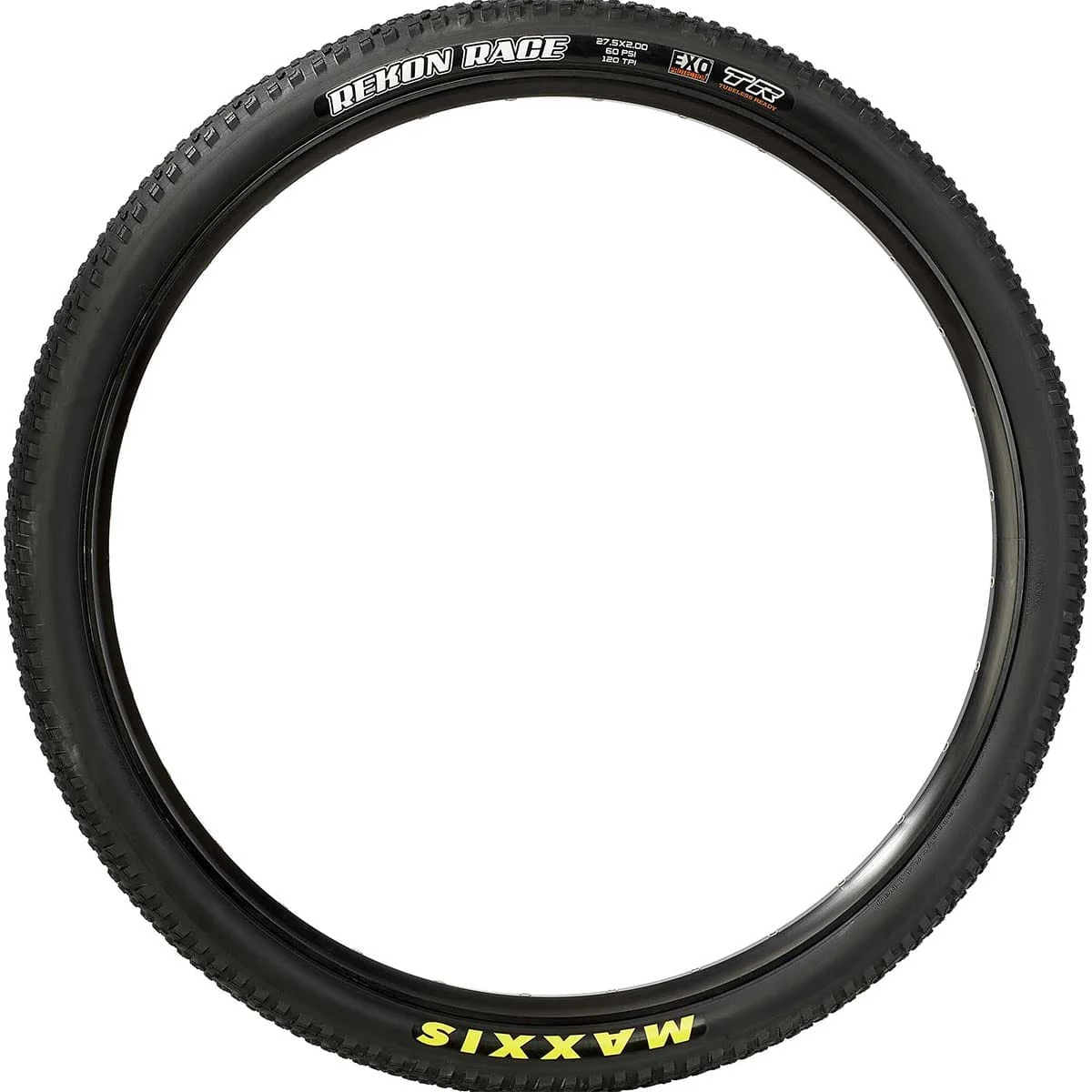 MAXXIS REKON RACE 27.5x2.00 Exo Tubeless Ready Miękka opona w kolorze czarnym - Image 2