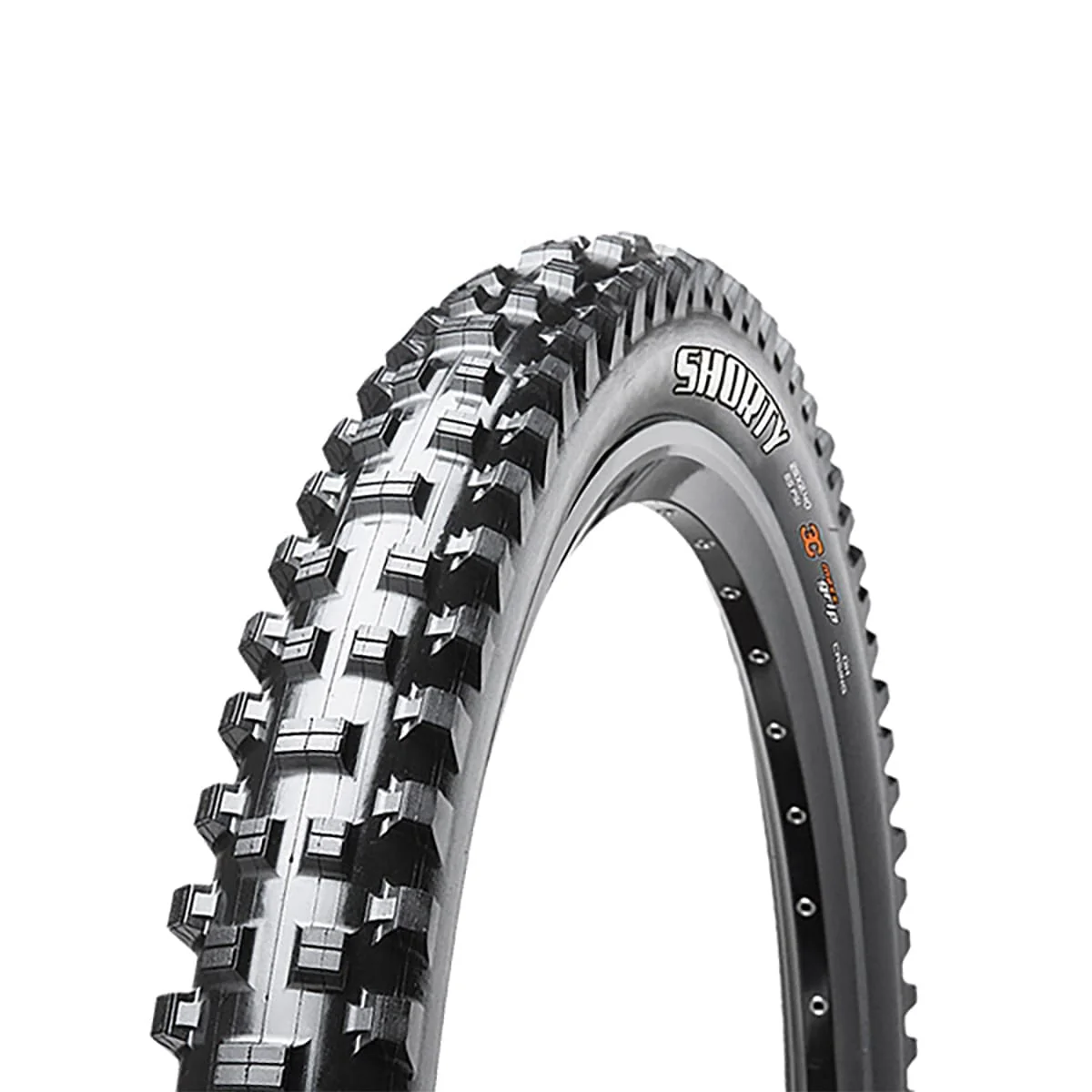 MAXXIS SHORTY 27.5x2.40 WT DH 3C MaxxGrip Tubeless Ready Miękka opona w kolorze czarnym