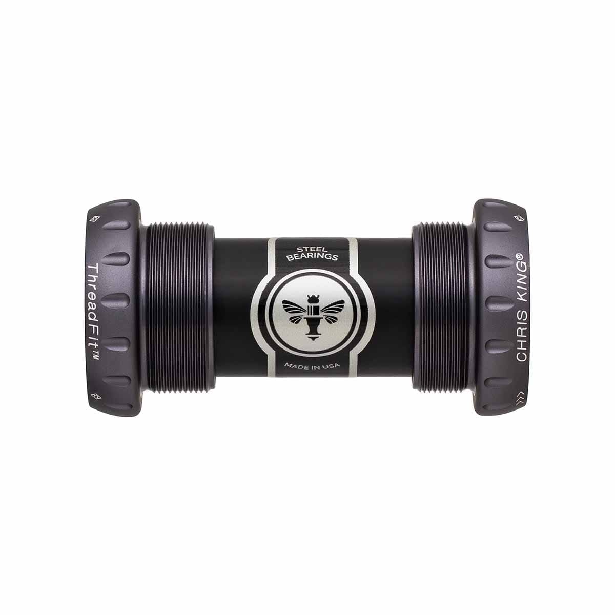 Mechanizm korbowy CHRIS KING ThreadFit 24 68/73mm Ceramic Matt Black