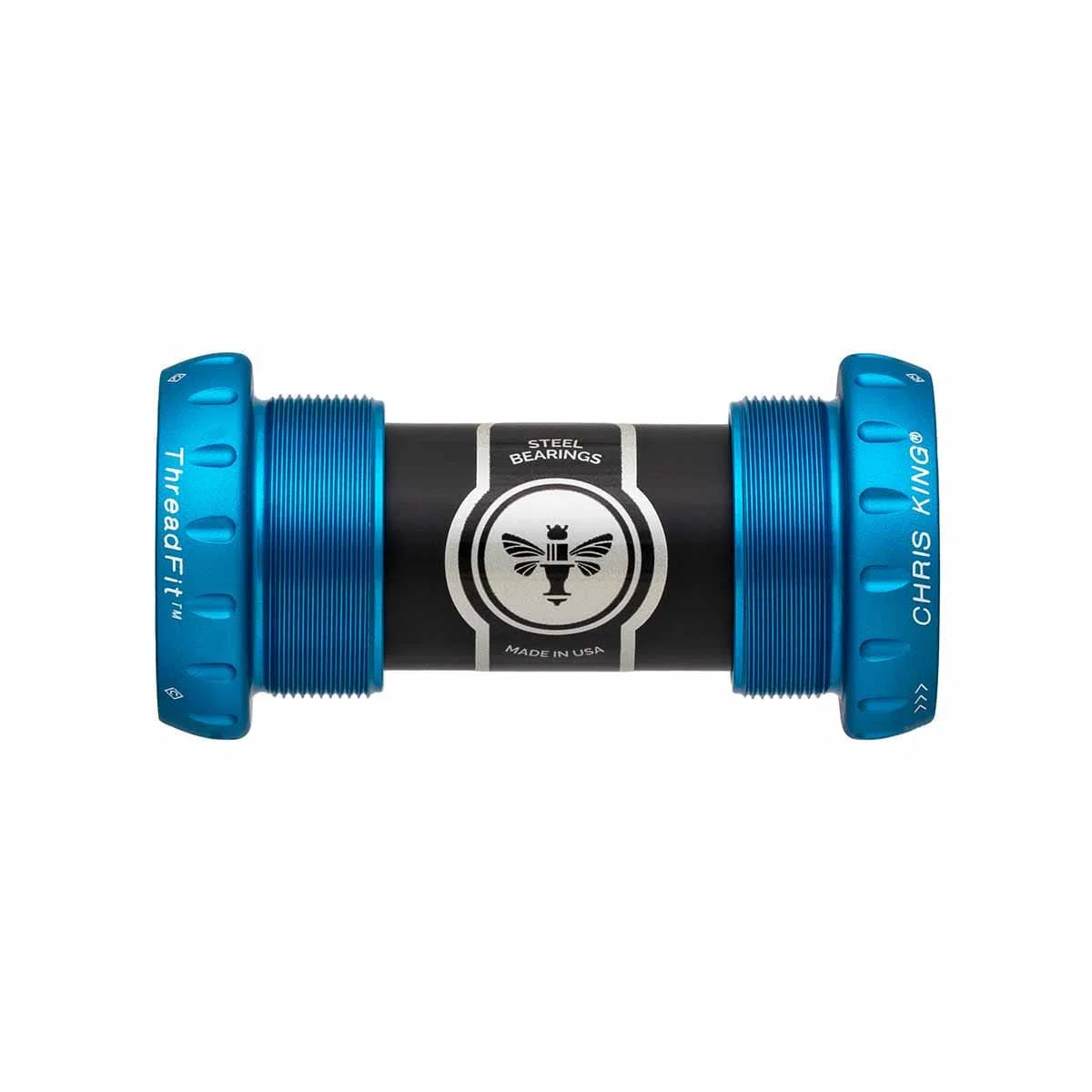 Mechanizm korbowy CHRIS KING ThreadFit 24 68/73mm Ceramic Turquoise