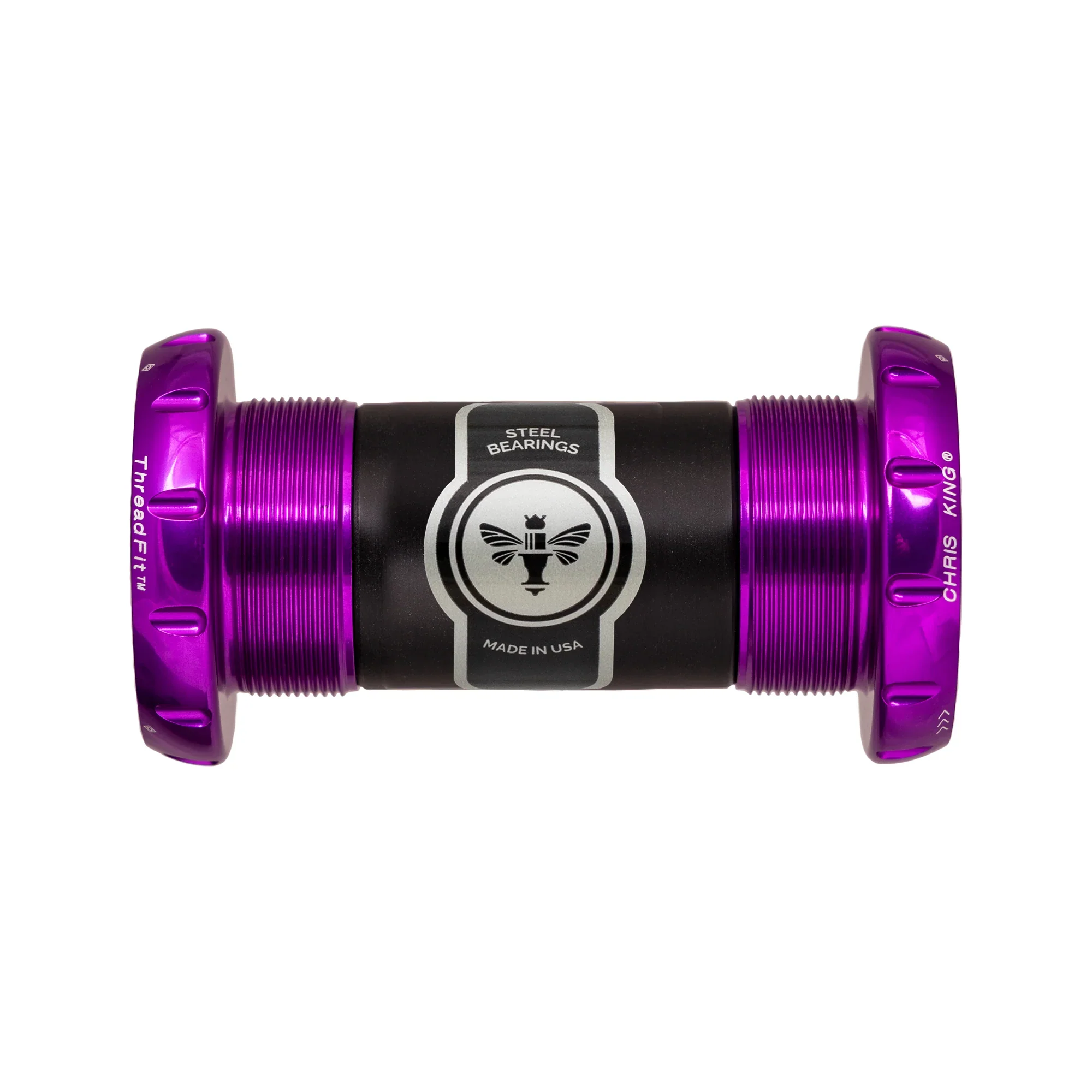 Mechanizm korbowy CHRIS KING ThreadFit 30 68/73mm Purple