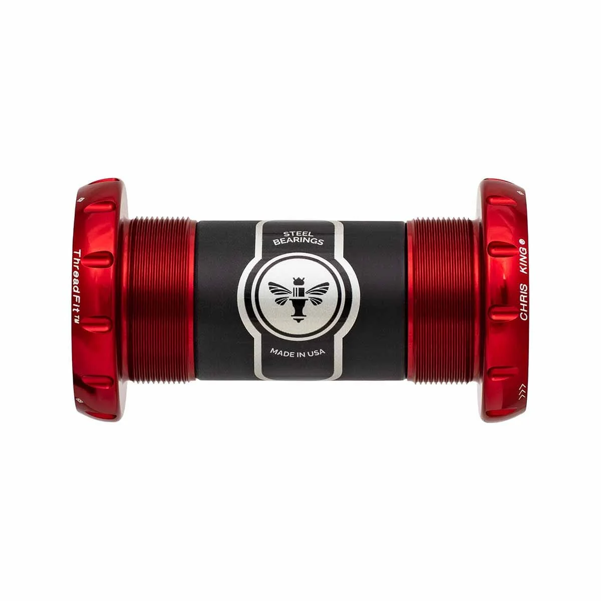 Mechanizm korbowy CHRIS KING ThreadFit 30 68/73mm Red