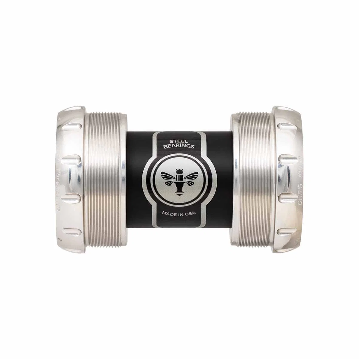 Mechanizm korbowy CHRIS KING ThreadFit T47 30X 68/73mm Ceramic Silver