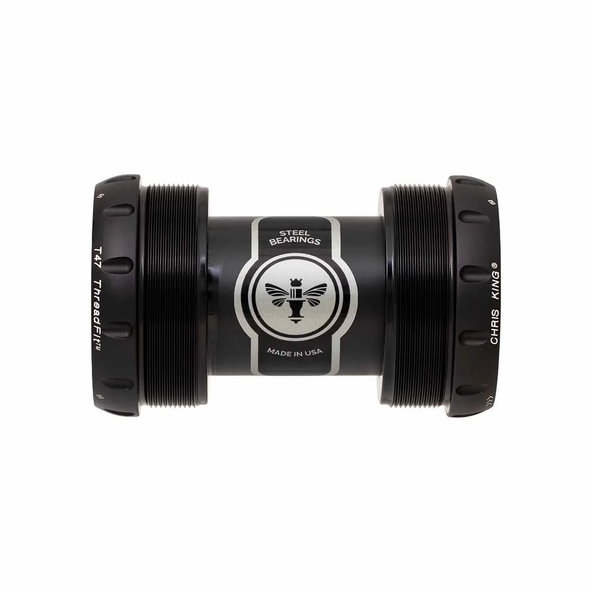 Mechanizm korbowy CHRIS KING ThreadFit T47 30X 68/73mm Matte Black