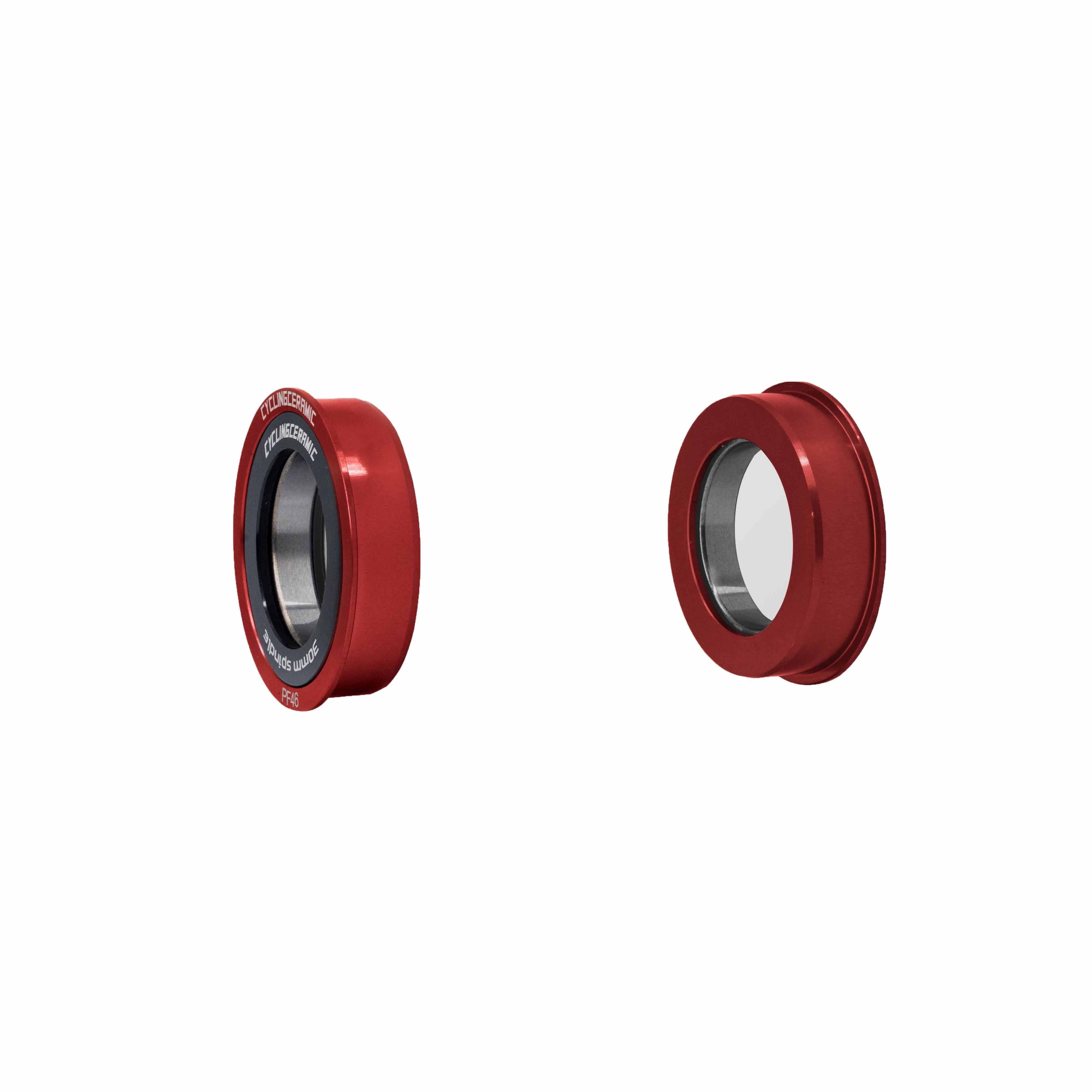 Mechanizm korbowy CYCLINGCERAMIC PF 46-30 czerwony