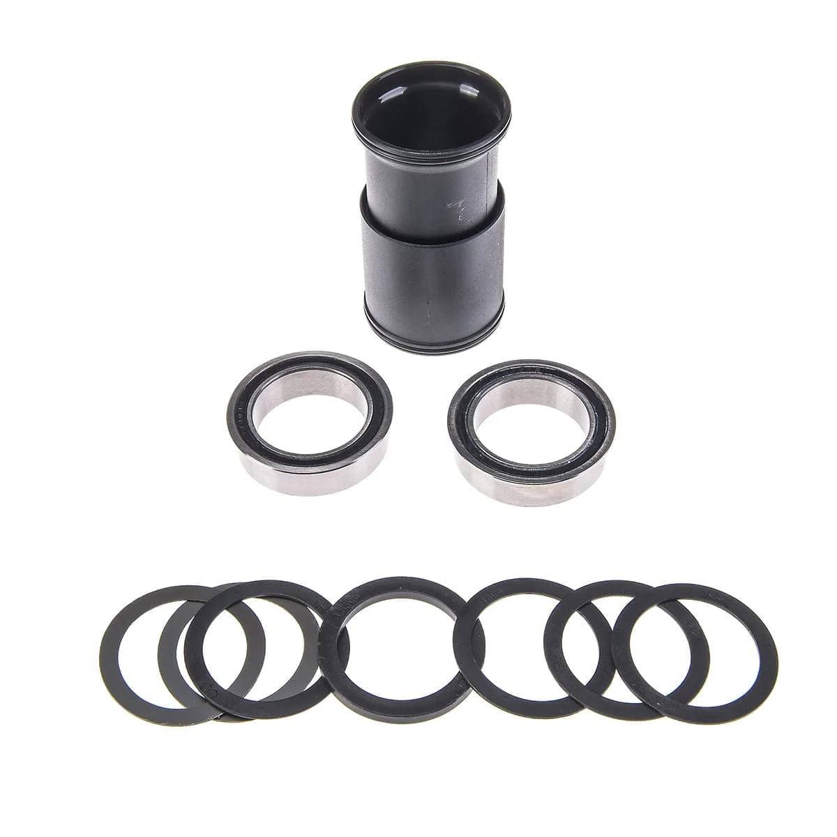 Mechanizm korbowy E-THIRTEEN BB92 z osią 30 mm mocowaną na wcisk