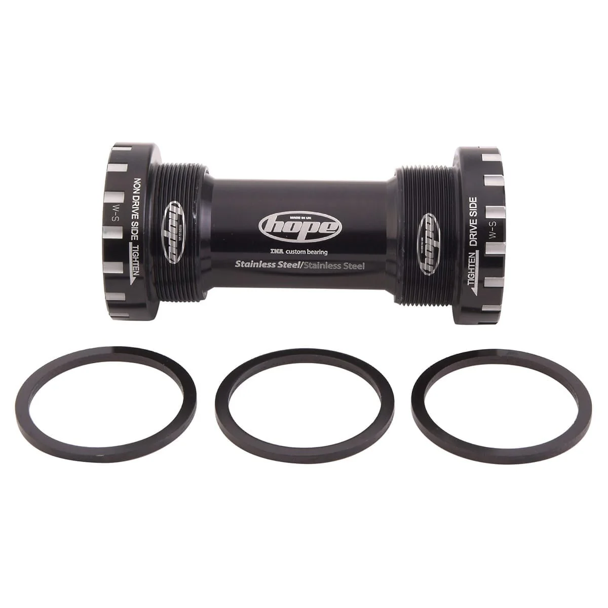 Mechanizm korbowy HOPE 68/73 mm z osią 24 mm #BBSSXC Black