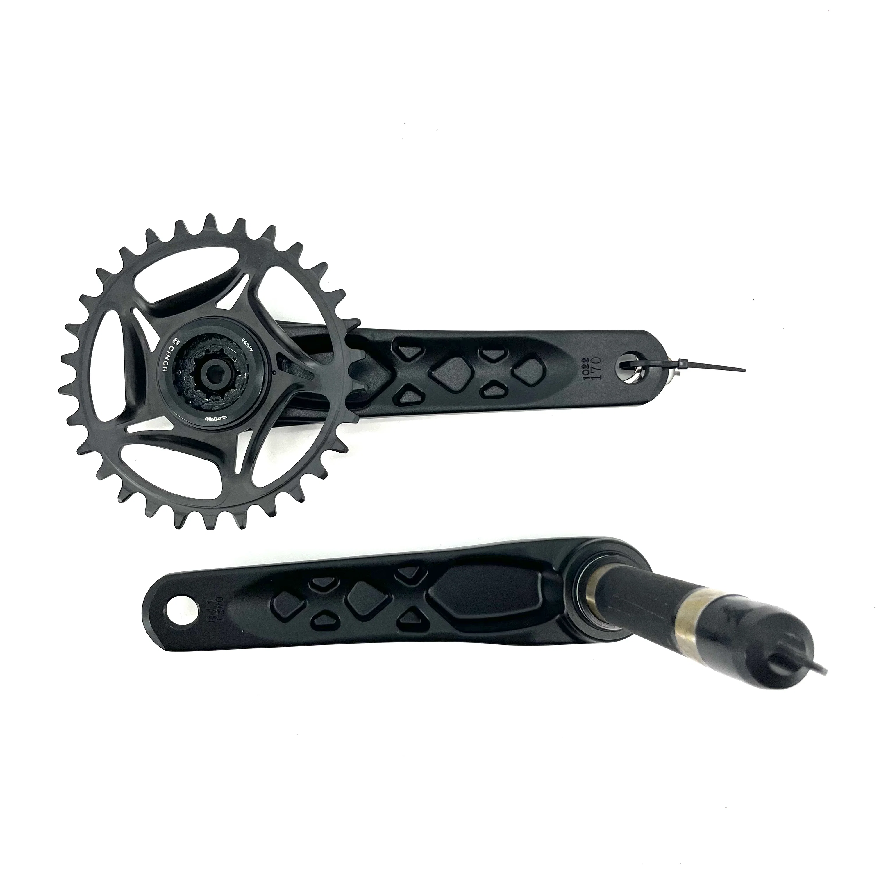 Mechanizm korbowy RACE FACE AEFFECT CINCH Black 12 Speed Mono - Image 2