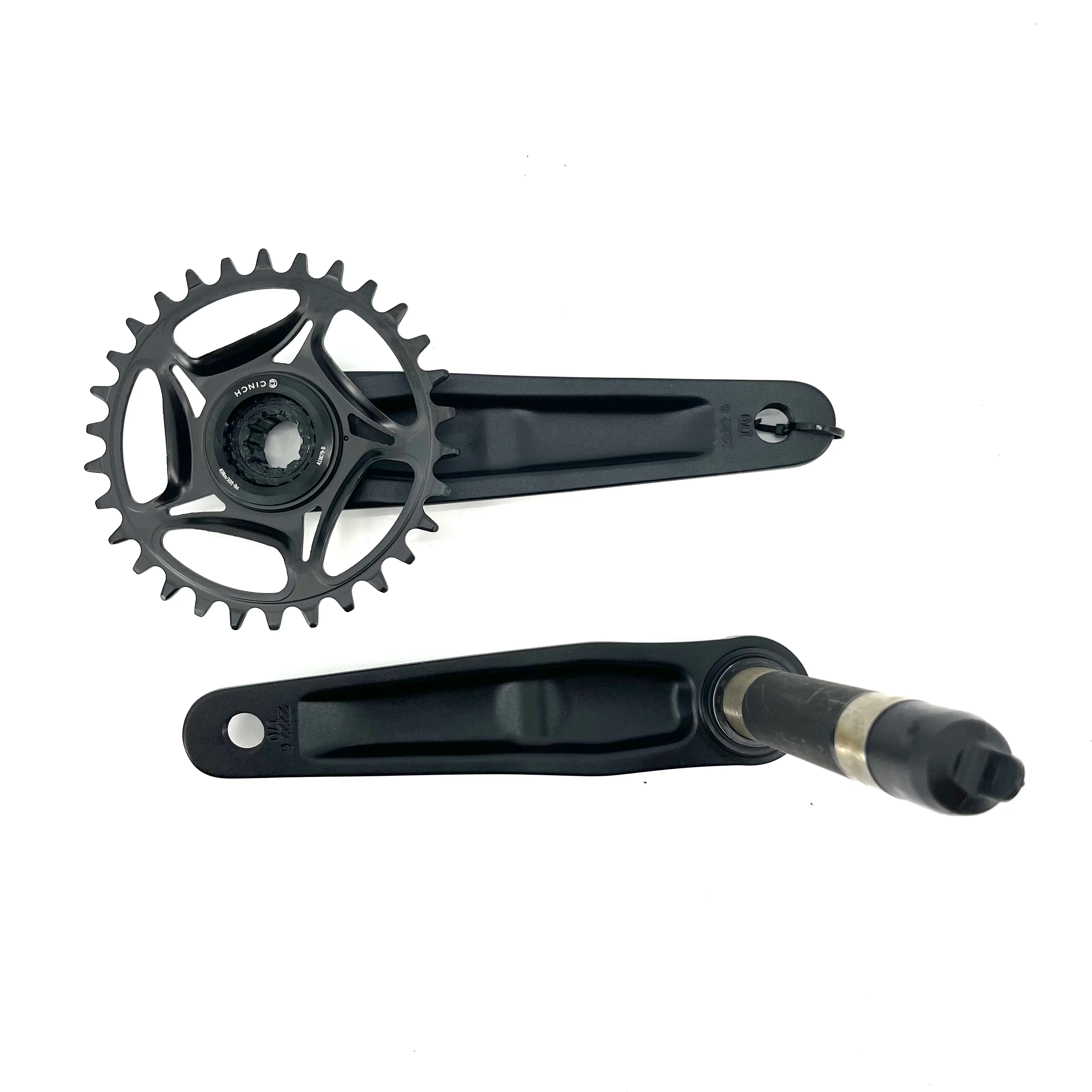Mechanizm korbowy RACE FACE RIDE CINCH 83mm Black 12 Speed Mono - Image 2