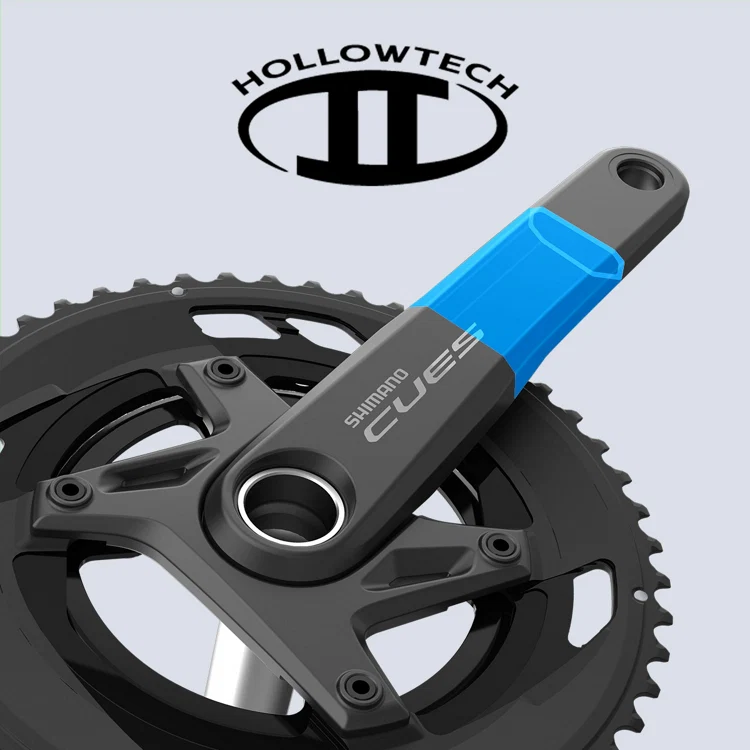 Mechanizm korbowy SHIMANO CUES U6040-2 Hollowtech II 9/10V - Image 3