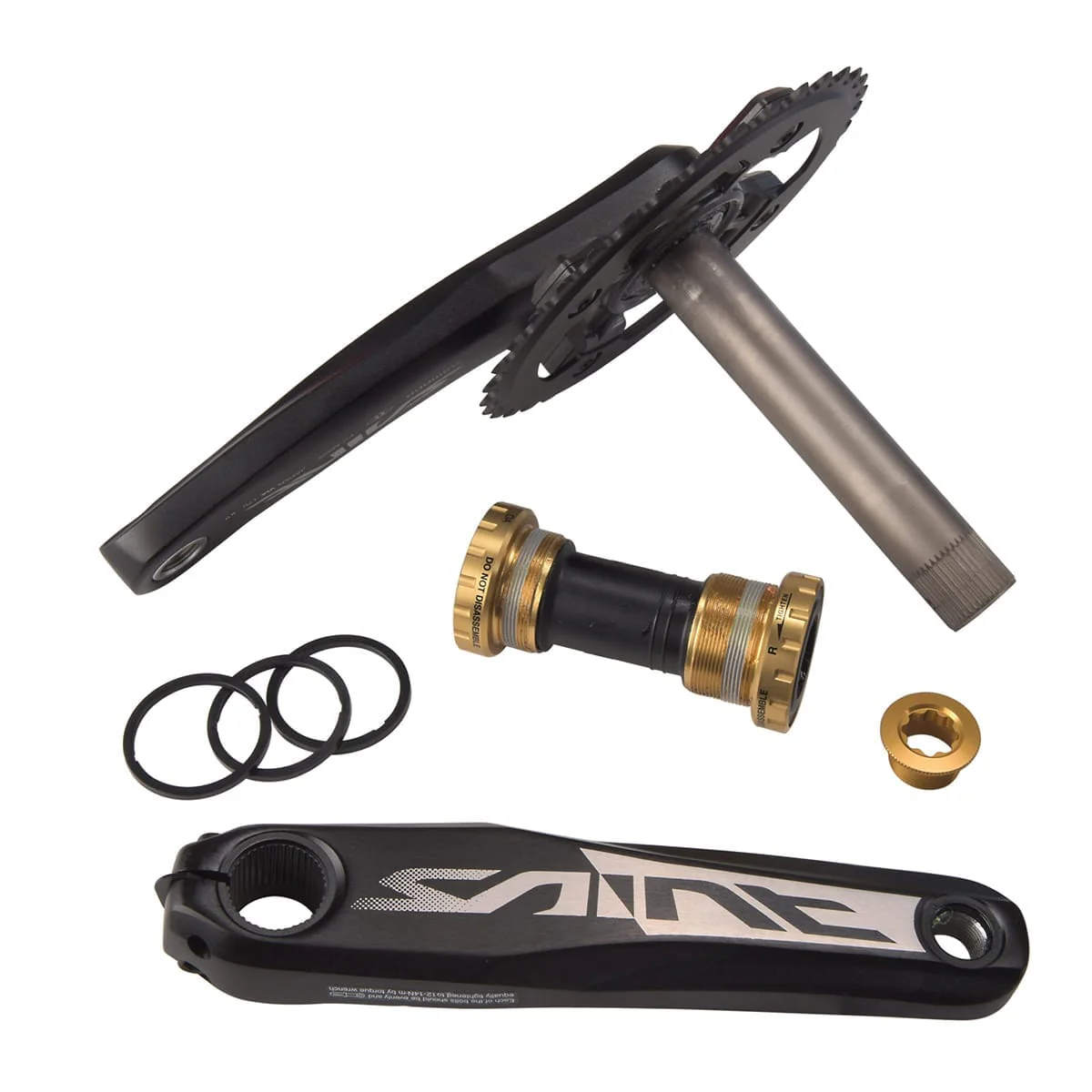 Mechanizm korbowy SHIMANO SAINT FC-M825 10V Mono - Image 2