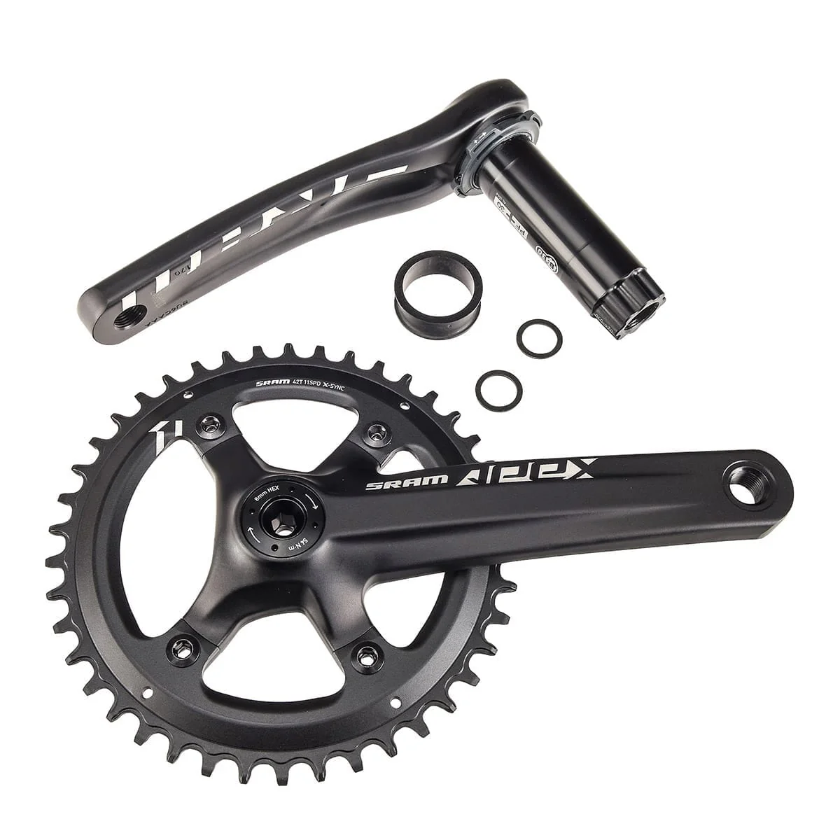 Mechanizm korbowy SRAM APEX 1 BB30 11V Mono - Image 2