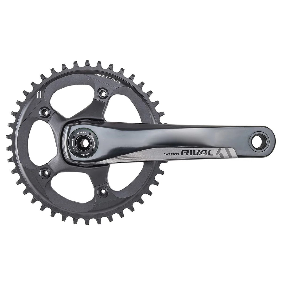 Mechanizm korbowy SRAM RIVAL 1 BB30 11V Mono