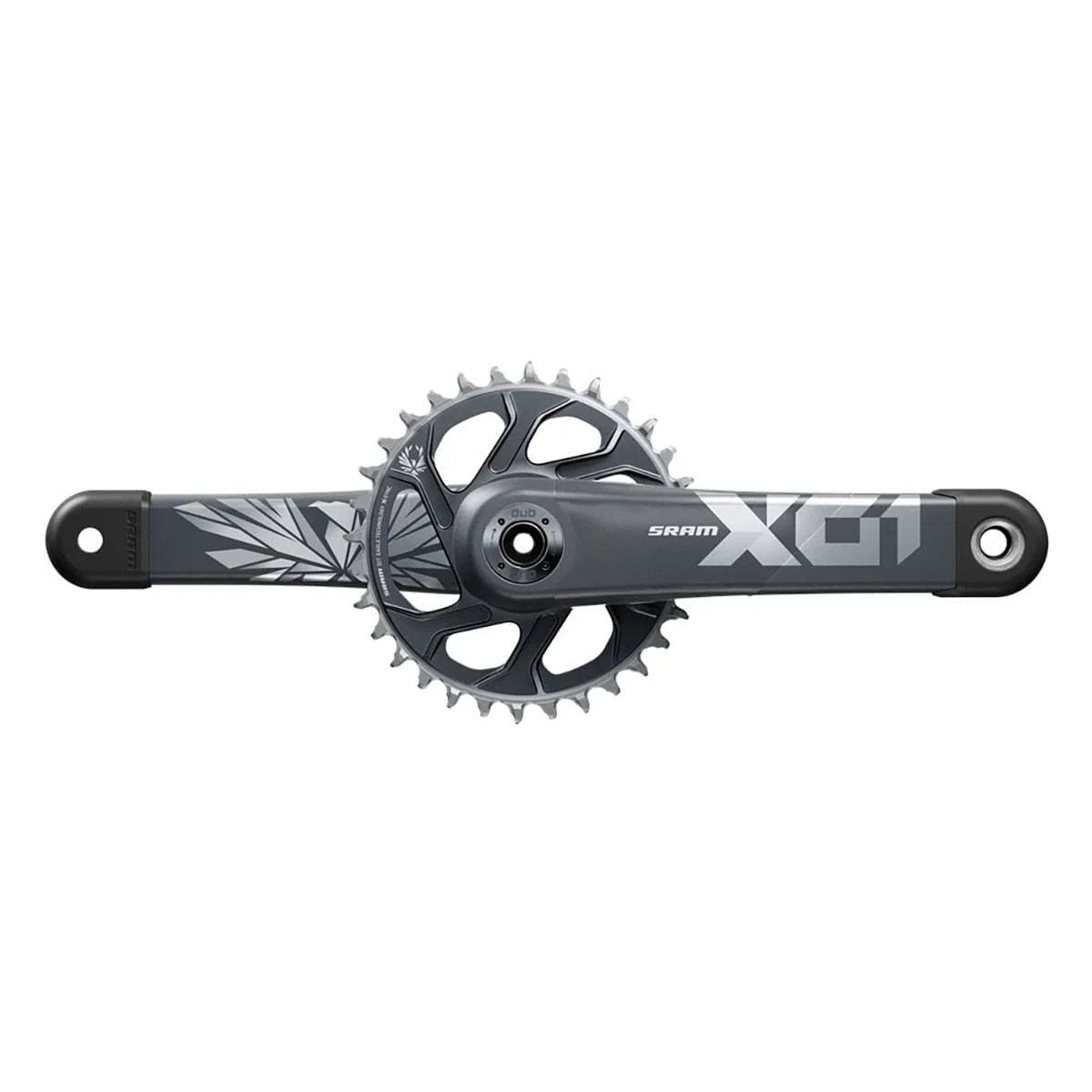 Mechanizm korbowy SRAM X01 EAGLE BOOST 148 DUB Black Carbon 11/12V Mono