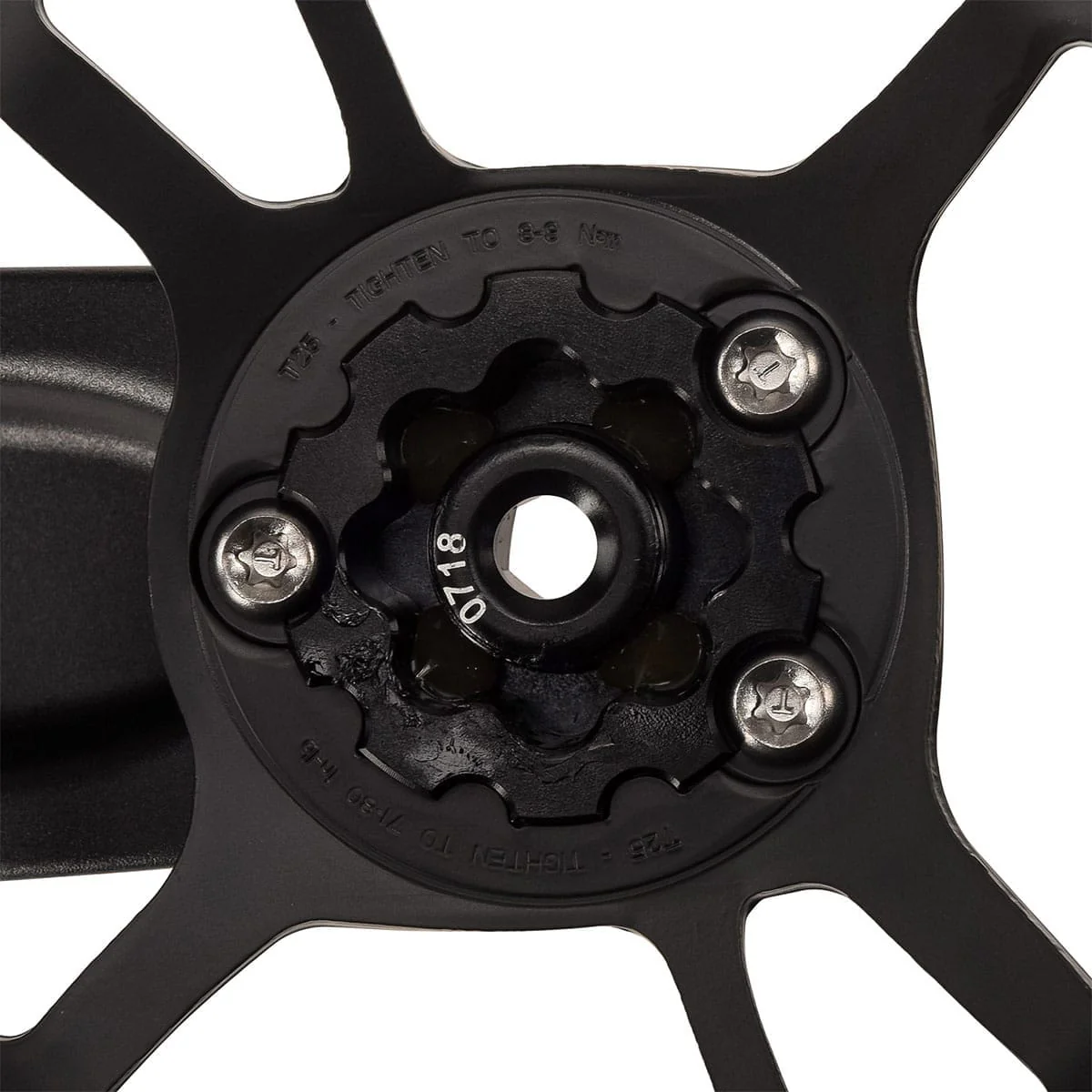Mechanizm korbowy TRUVATIV EAGLE DESCENDANT ALU 6K DUB Direct Mount 12V Mono czarny - Image 3