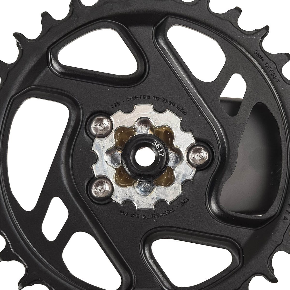 Mechanizm korbowy TRUVATIV EAGLE DESCENDANT CARBON BOOST DUB Direct Mount 12V Mono czarny - Image 3