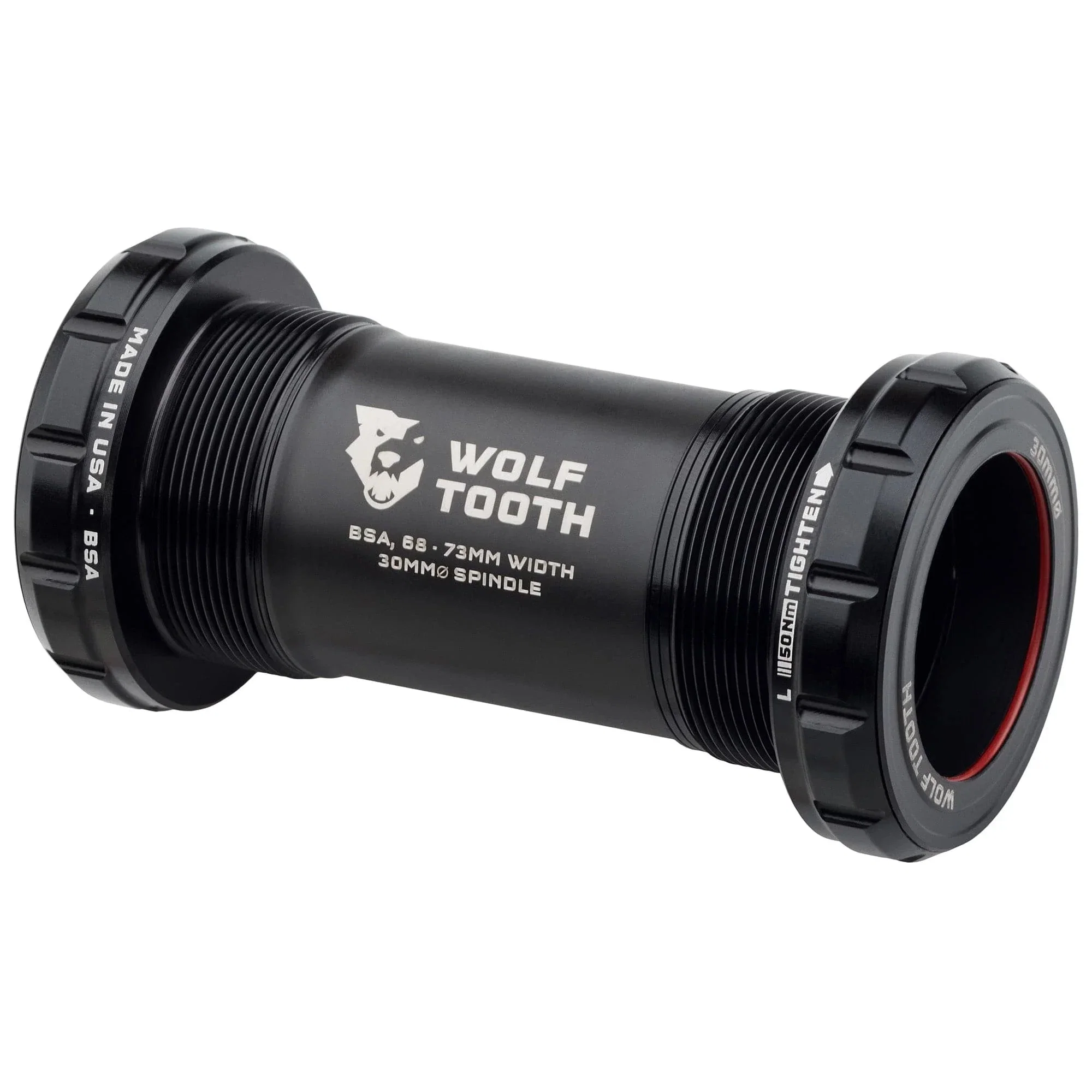 Mechanizm korbowy WOLFTOOTH BSA 30mm czarny