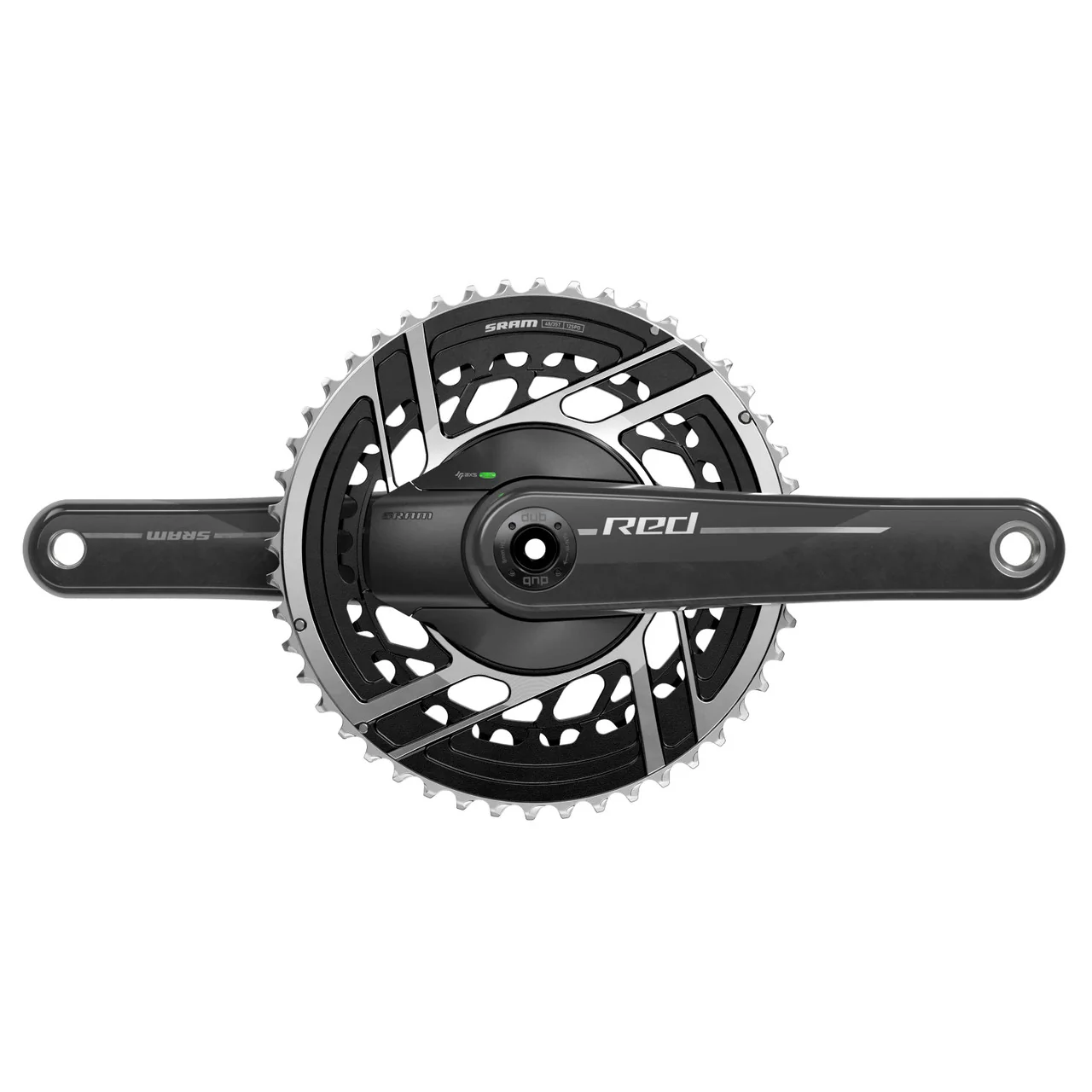 Mechanizm korbowy SRAM RED AXS E1 DUB 12V z podwójnym czujnikiem mocy