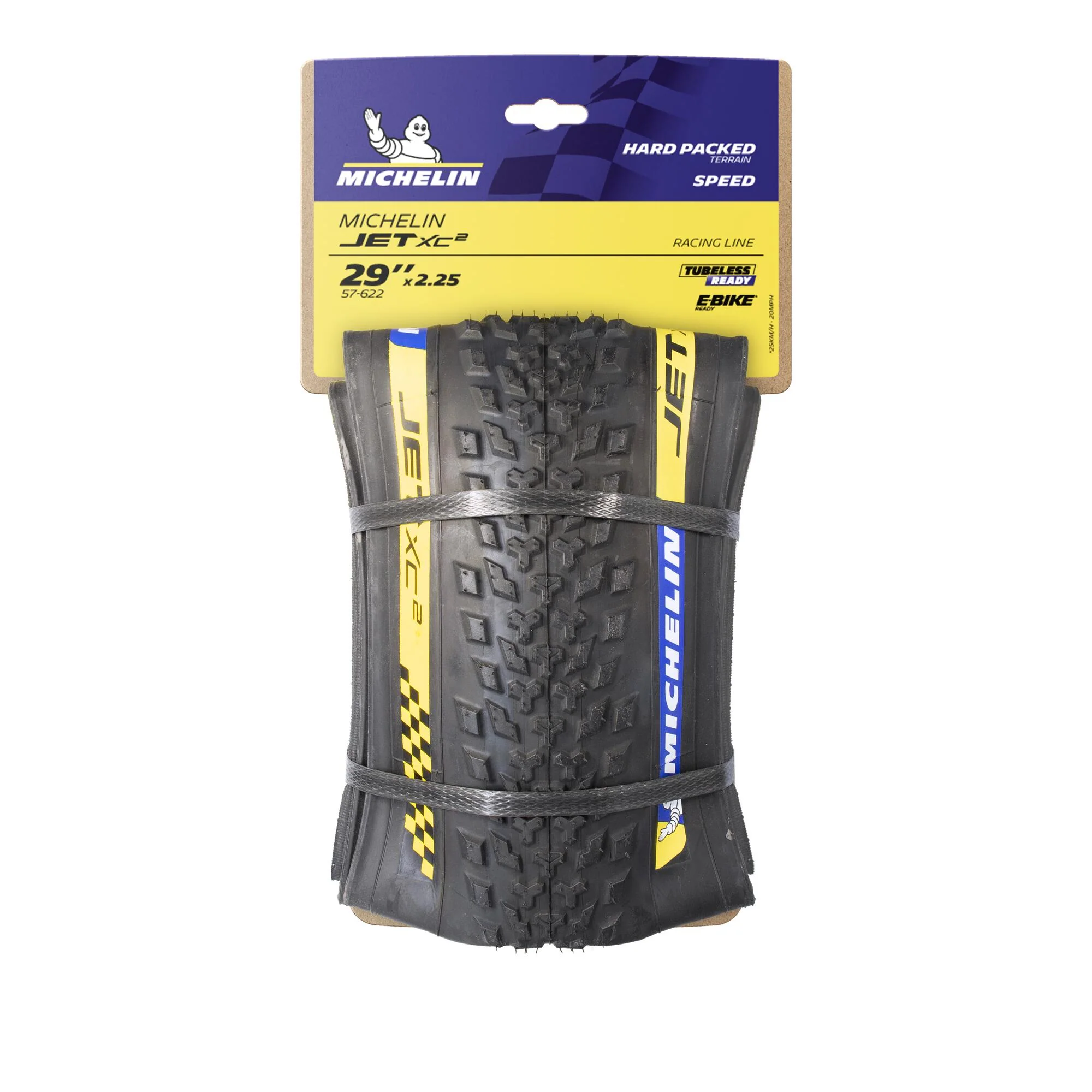 MICHELIN JET XC2 Racing Line 29x2.25 Opona miękka przystosowana do zastosowania bezdętkowego - Image 4