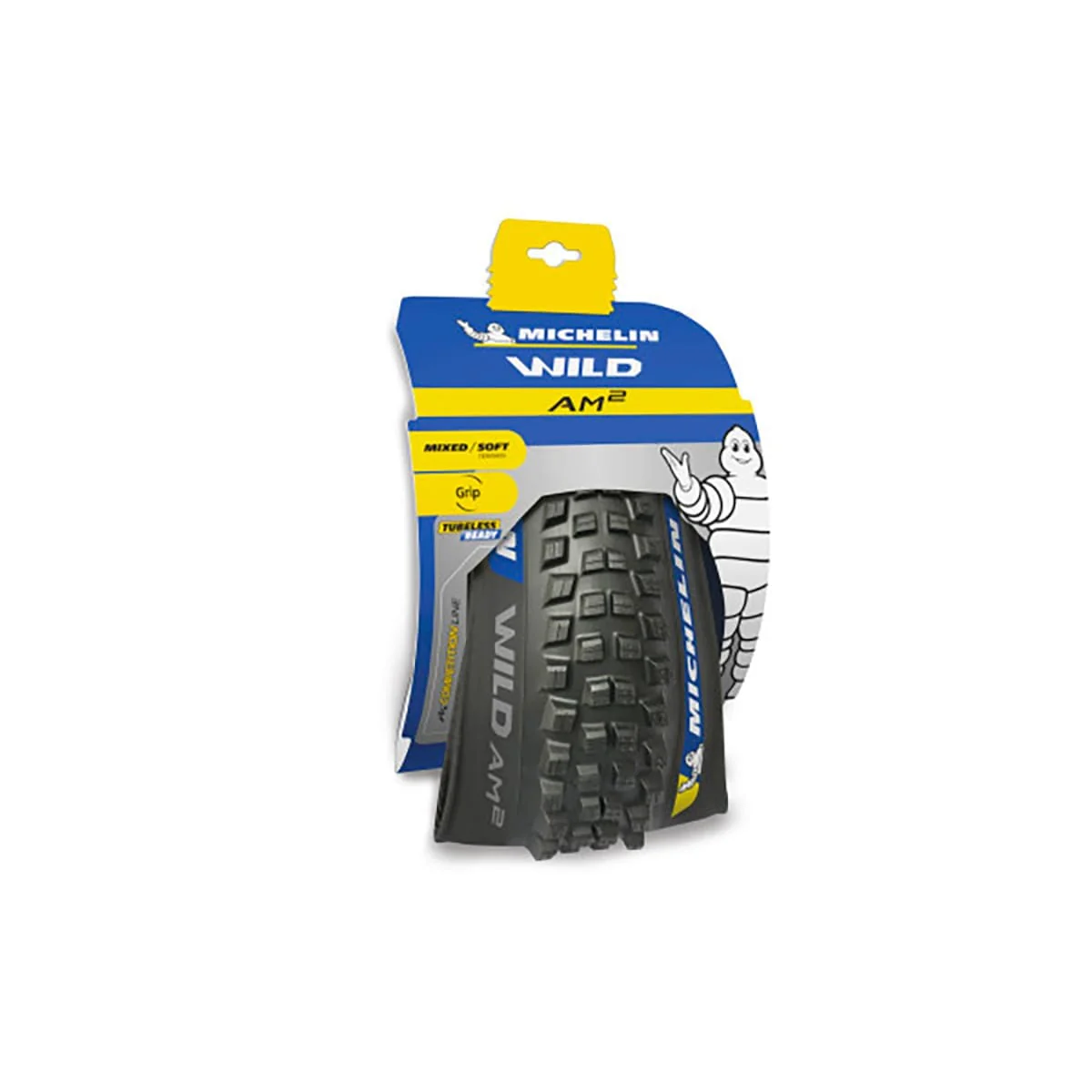 MICHELIN WILD AM2 Competition Line 29x2.60 Opona miękka przystosowana do zastosowania bezdętkowego - Image 4