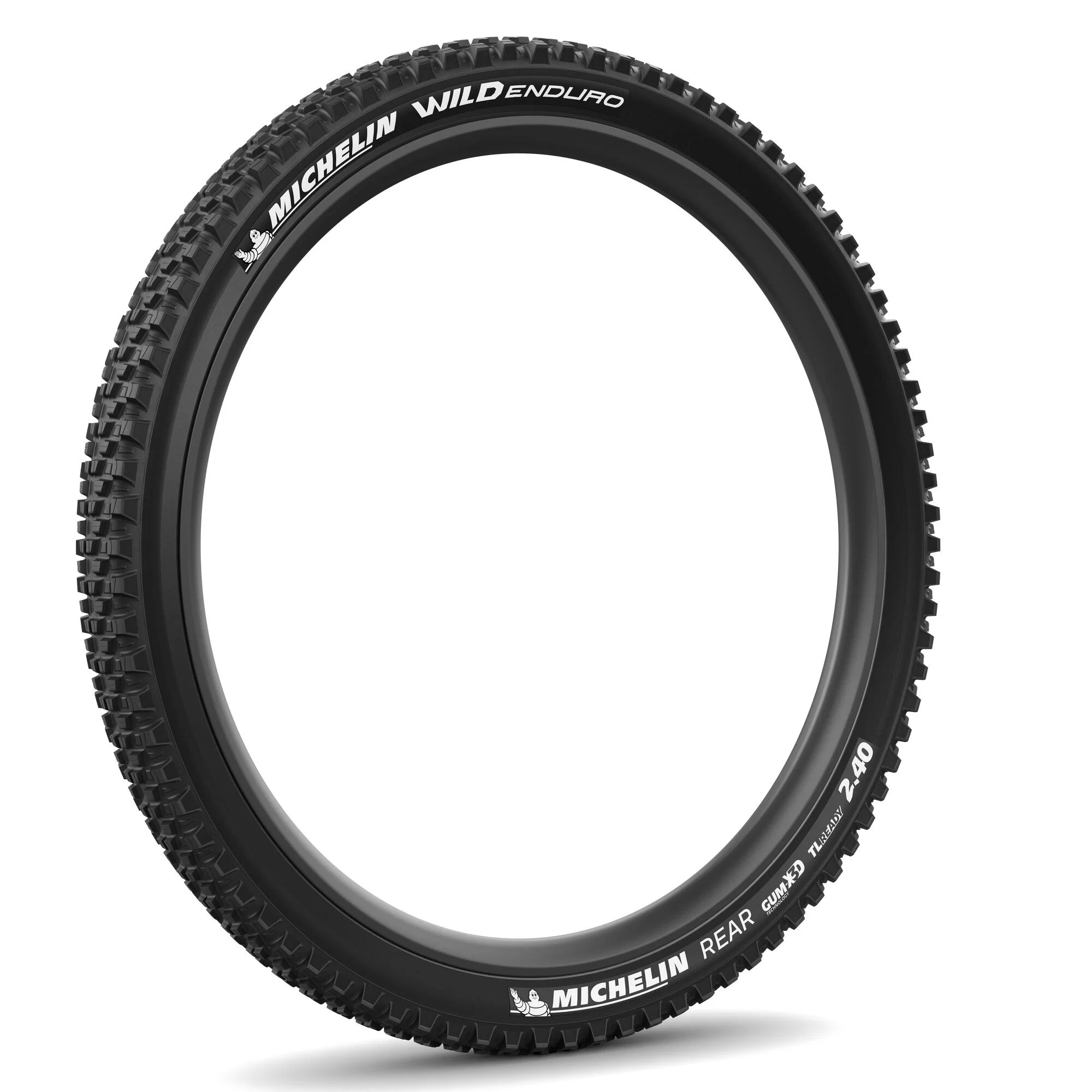MICHELIN WILD ENDURO REAR Competition Line 27.5x2.40 GUM-X Tubeless Ready Miękka opona do zastosowań bezdętkowych - Image 3
