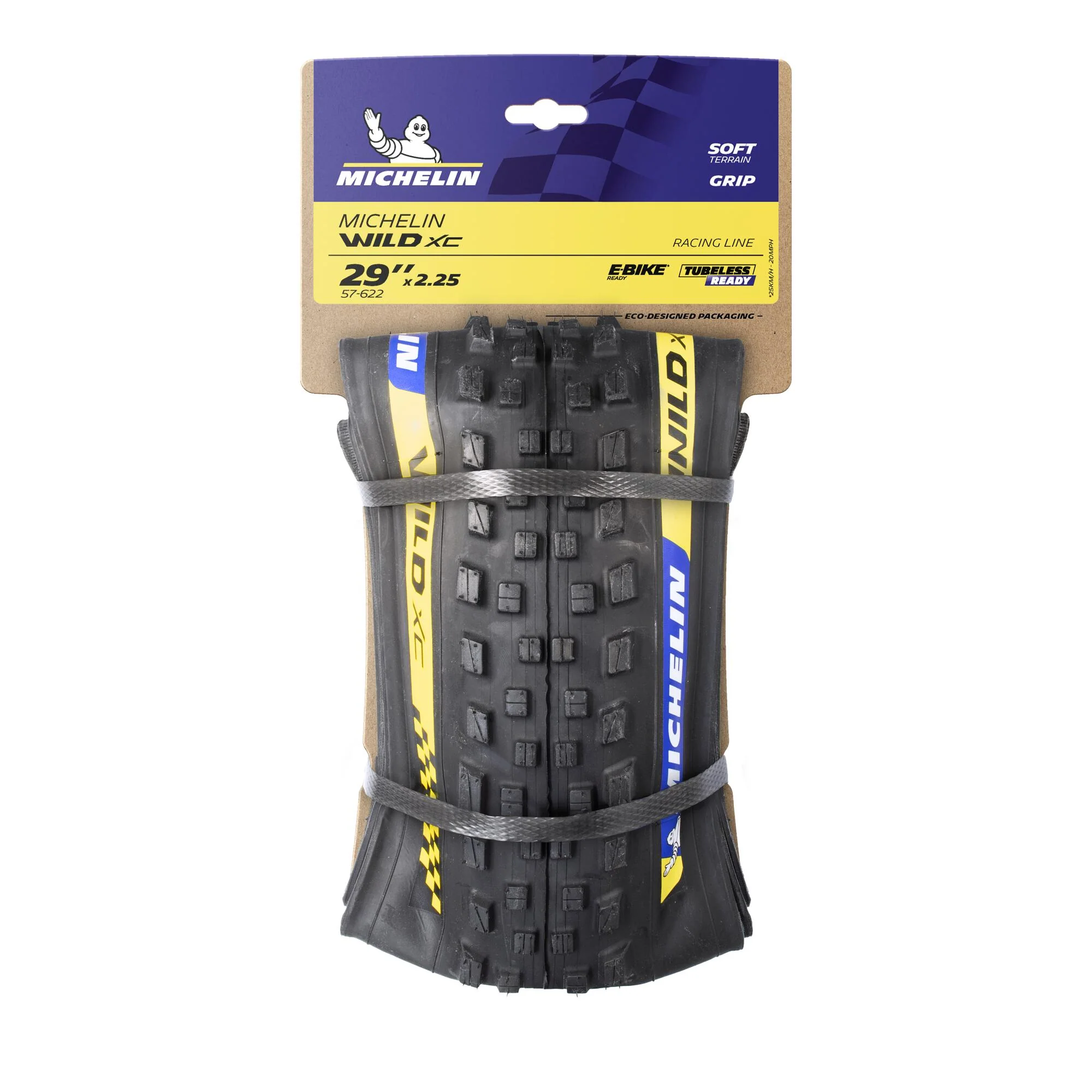 MICHELIN WILD XC Racing Line 29x2.25 Opona miękka przystosowana do jazdy bezdętkowej - Image 4