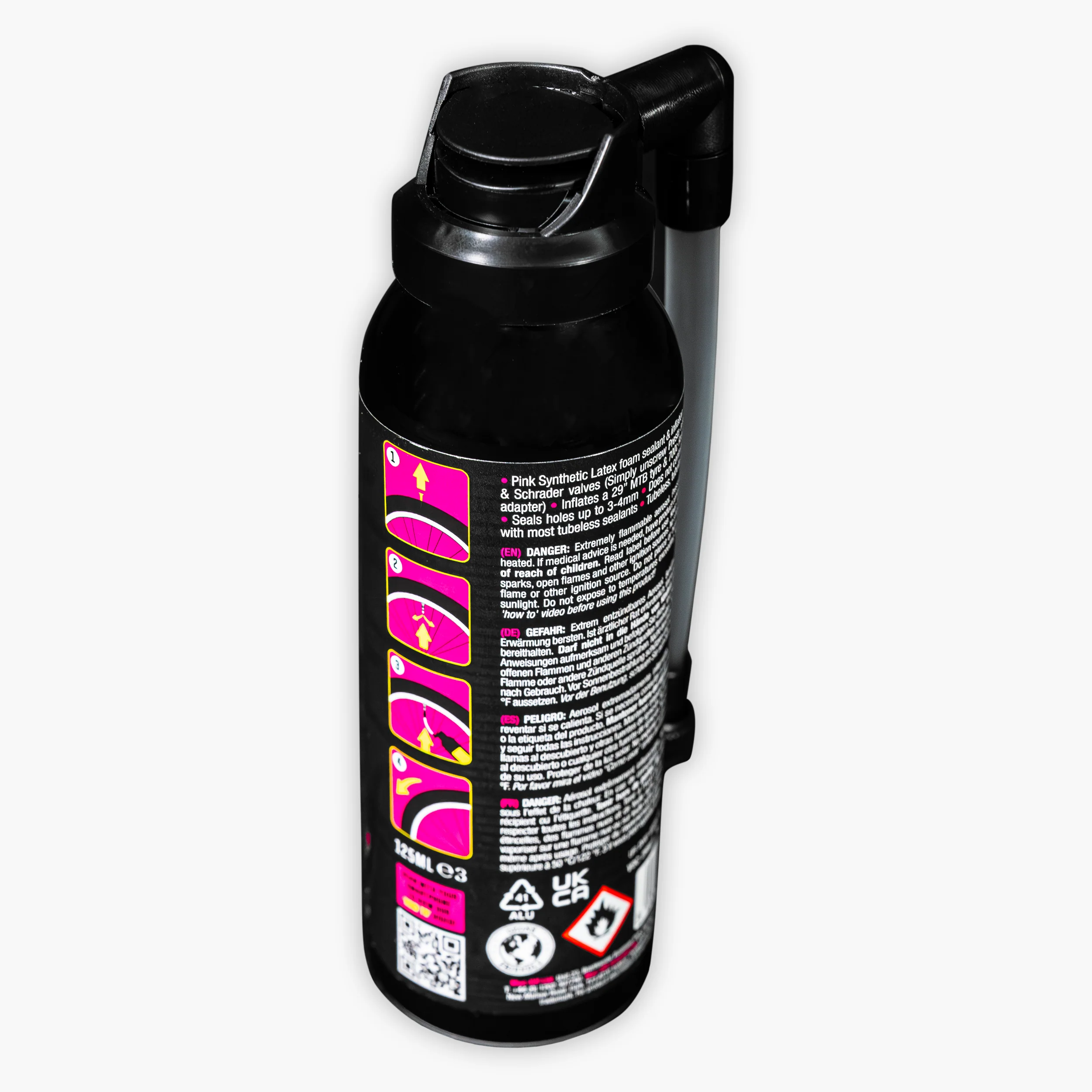 MUC-OFF B.A.M Puncture Repair Spray (125 ml) - Image 2