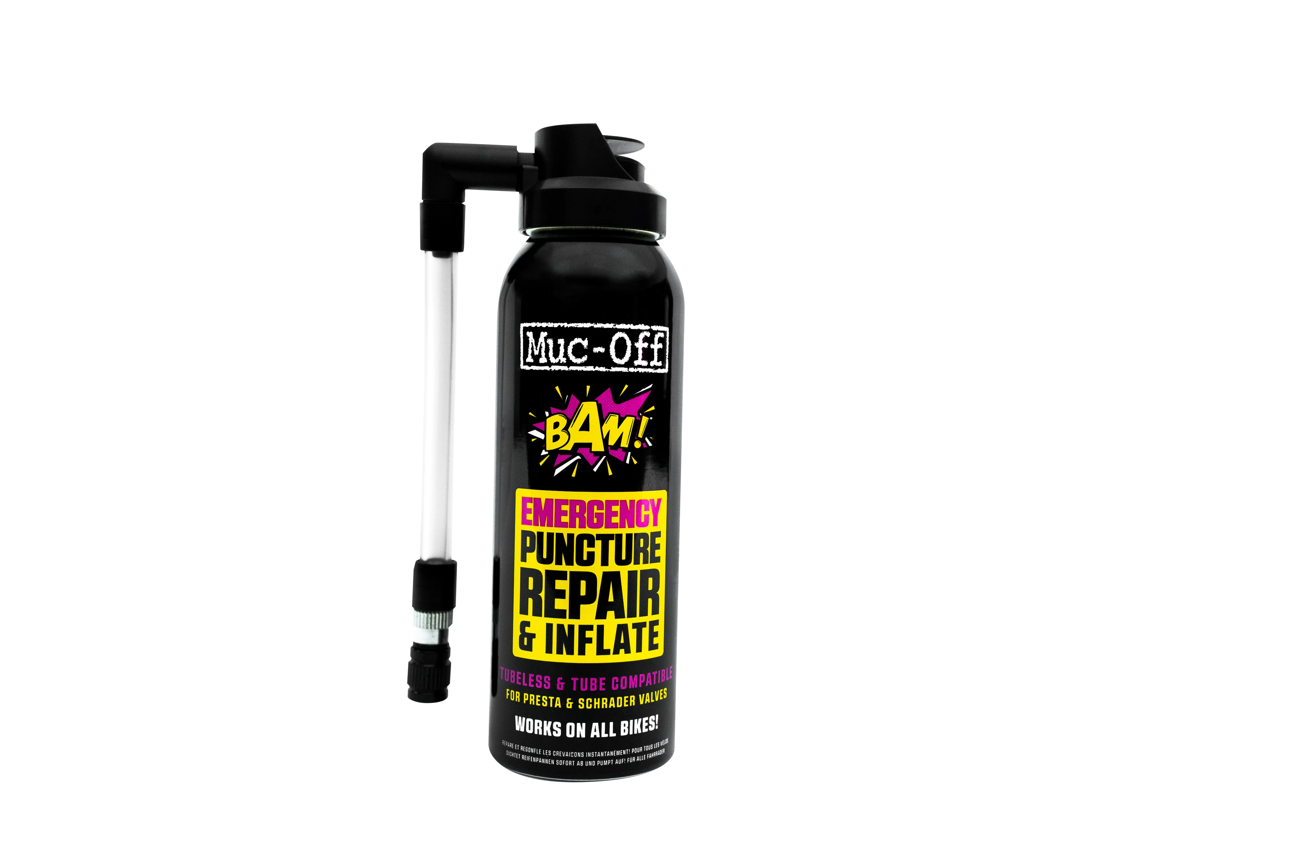 MUC-OFF B.A.M Puncture Repair Spray (125 ml) - Image 3