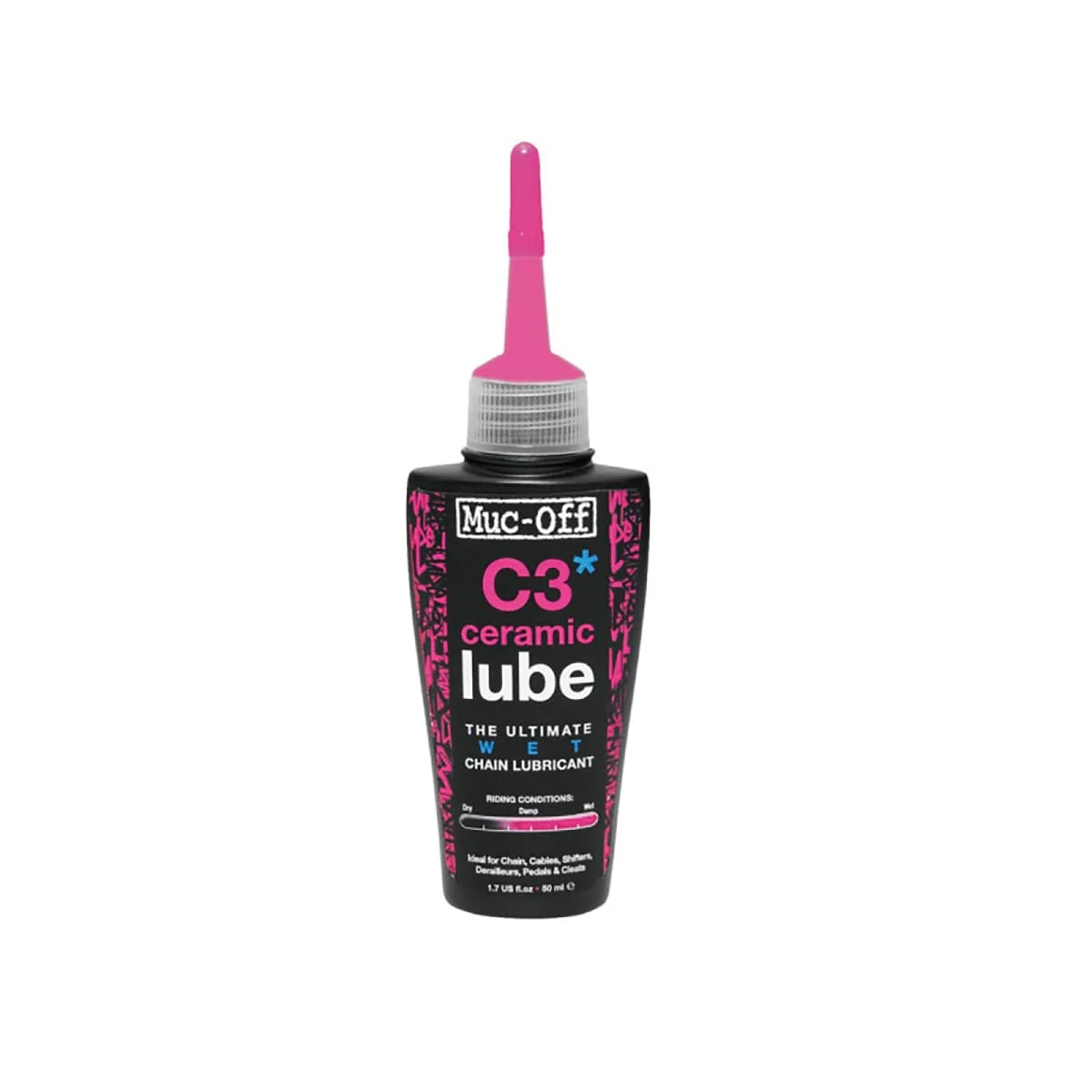MUC-OFF C3 WET WEATHER Ceramic Wet Condition Lubricant (50 ml)