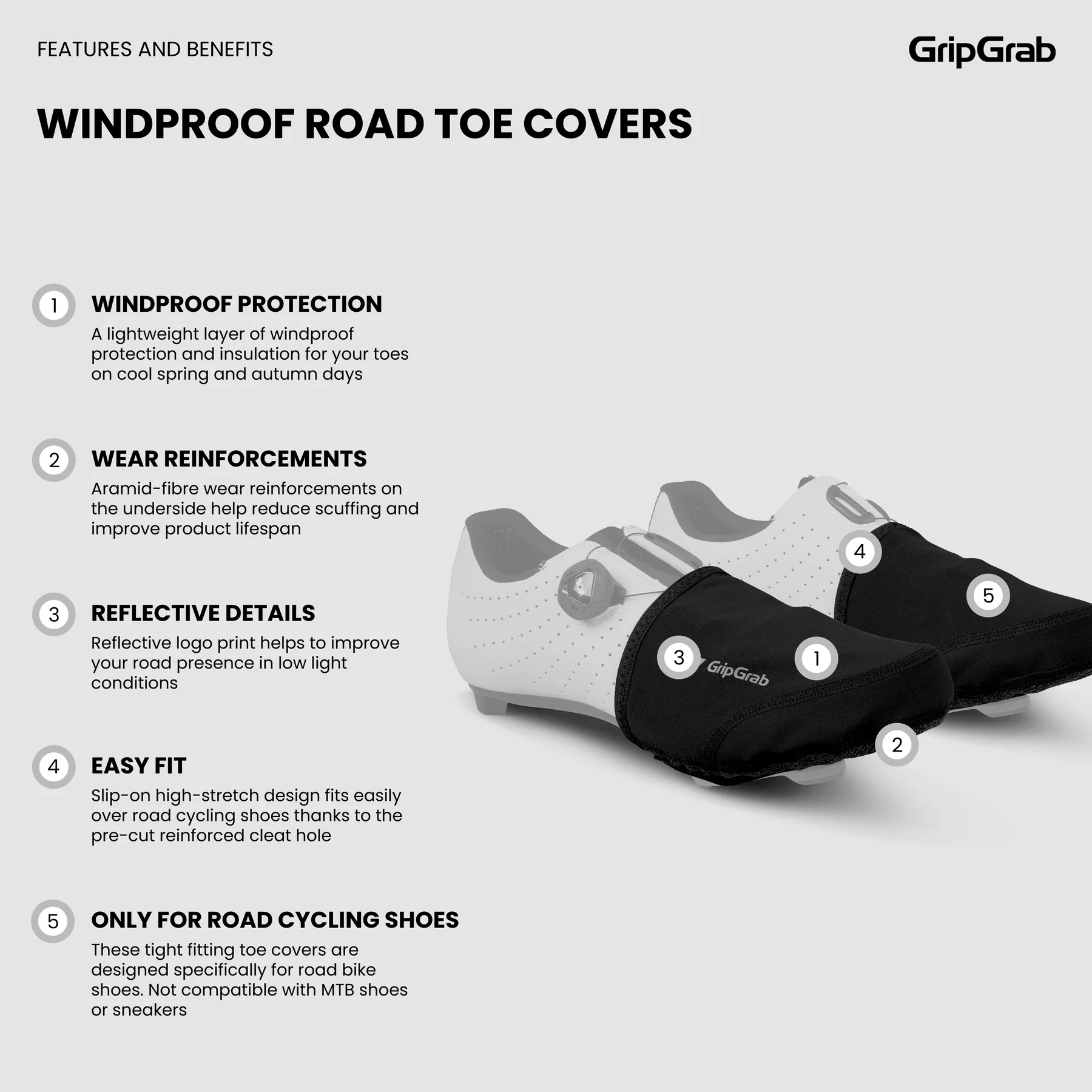 Nakładki na palce GRIPGRAB WINDPROOF Yellow - Image 7