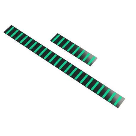 Naklejka przednia RRP ProGuard Standard czarna/turkusowa