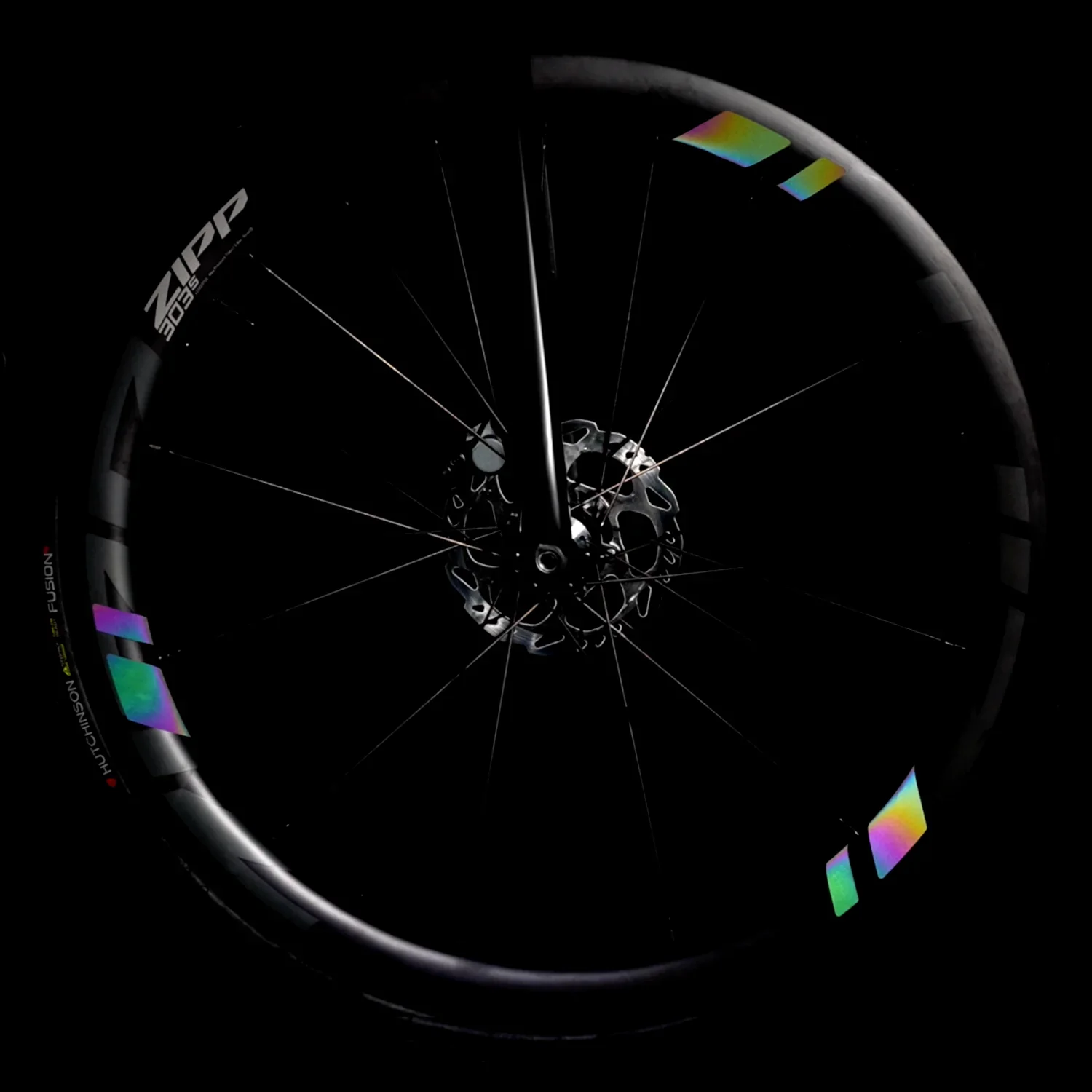 Tęczowe naklejki odblaskowe THE BEAM WHEEL FLASH 2.0 - Image 2