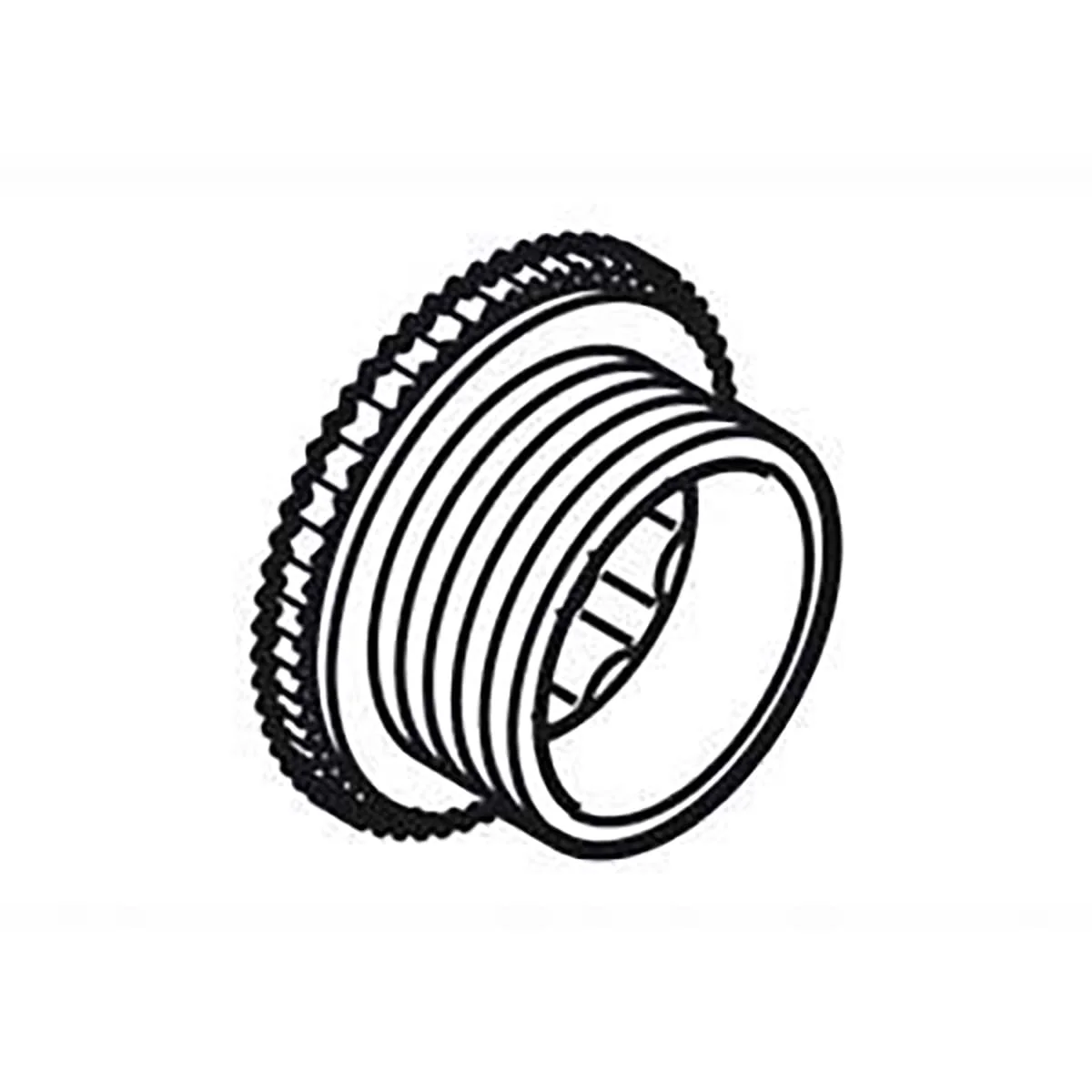 Nakrętka blokująca SHIMANO SAINT Gold - Image 2