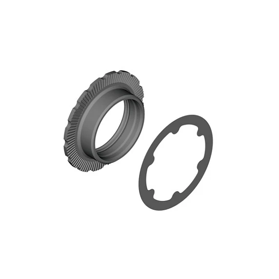 Nakrętka i podkładka mechanizmu korbowego 12V SHIMANO XTR FC-M9100 Grey