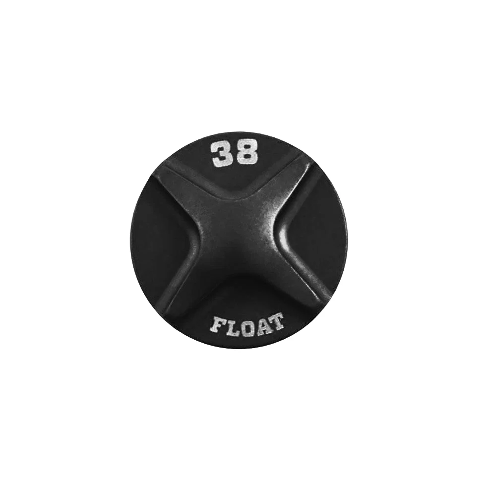 Pokrywa zaworu FOX RACING SHOX do widelca FOX FLOAT 38 czarna