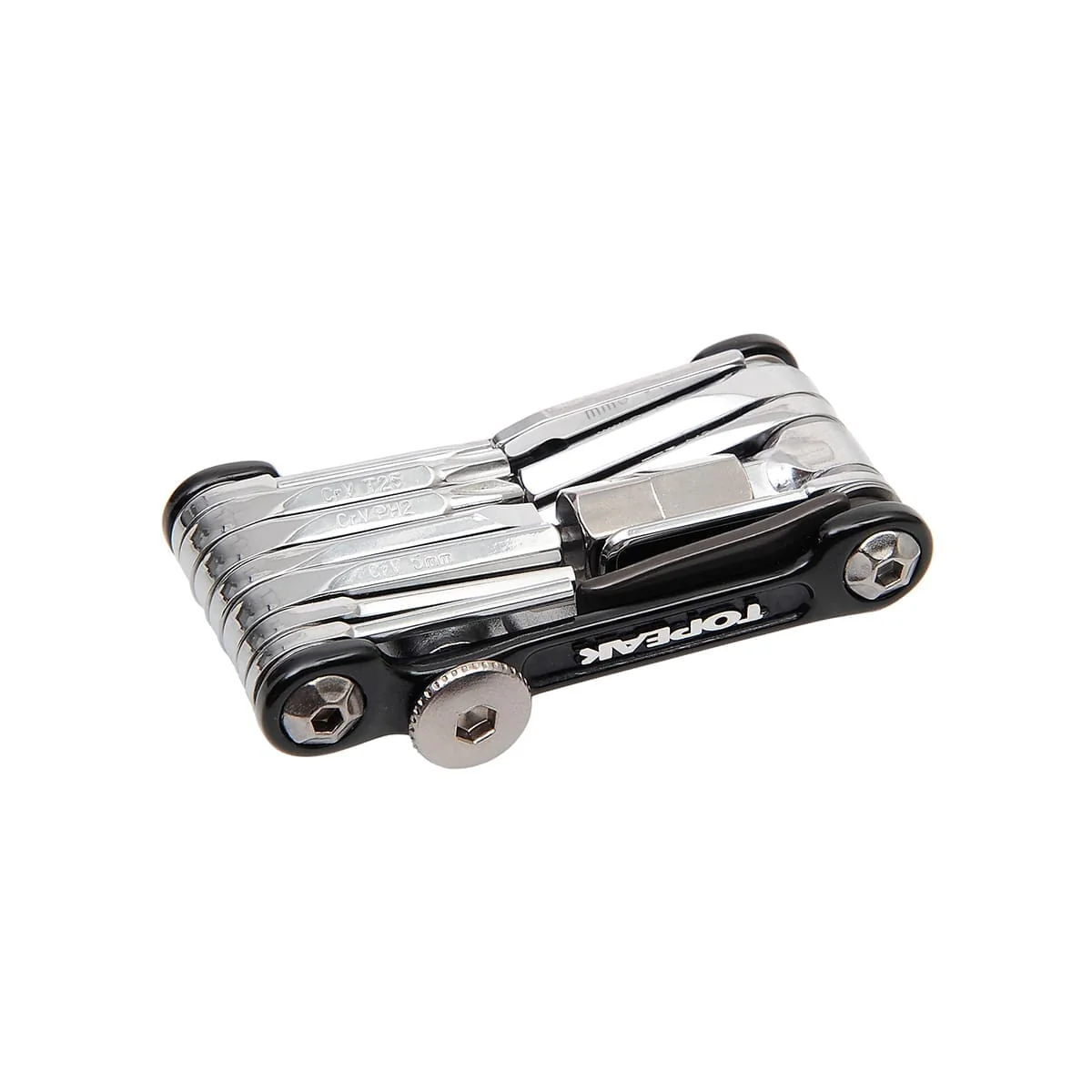 Narzędzie wielofunkcyjne TOPEAK MINI PRO czarne (20 narzędzi + etui) - Image 2