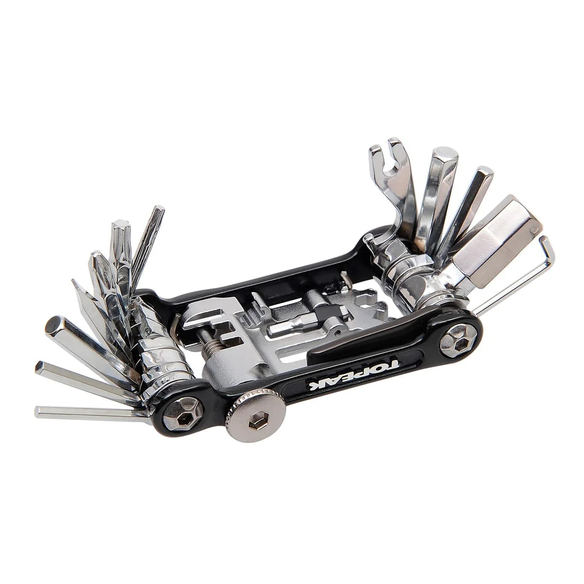 Narzędzie wielofunkcyjne TOPEAK MINI PRO czarne (20 narzędzi + etui) - Image 4