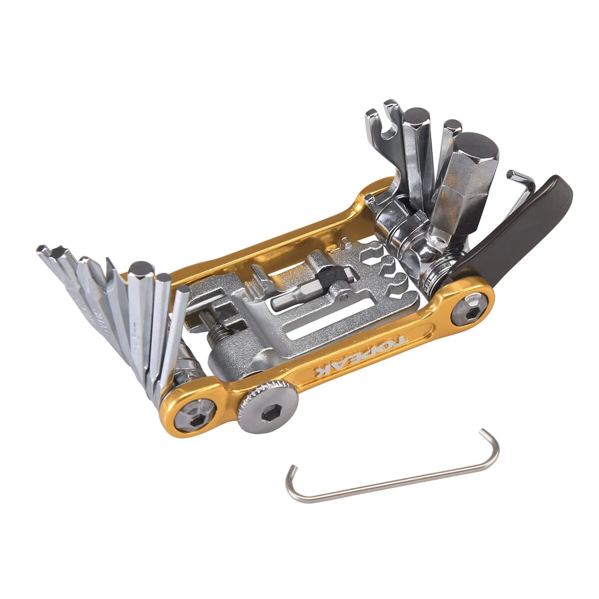 Narzędzie wielofunkcyjne TOPEAK MINI PRO Gold (20 narzędzi + etui)