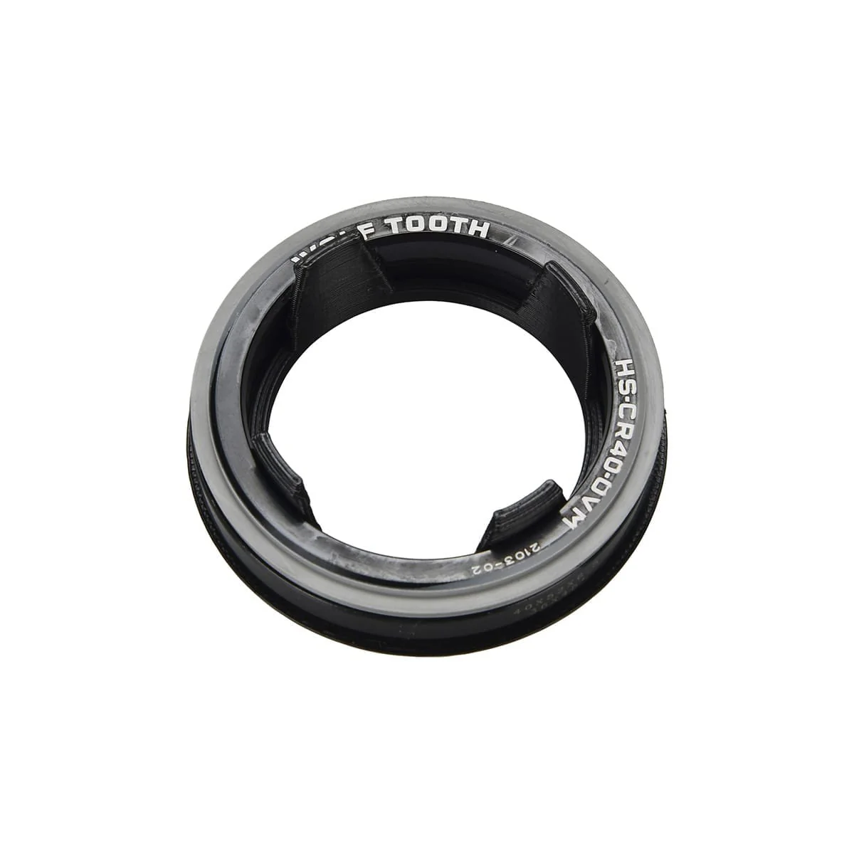 Niska miska dla zintegrowanego zestawu słuchawkowego Wolf Tooth 1,5" IS52 Czarny