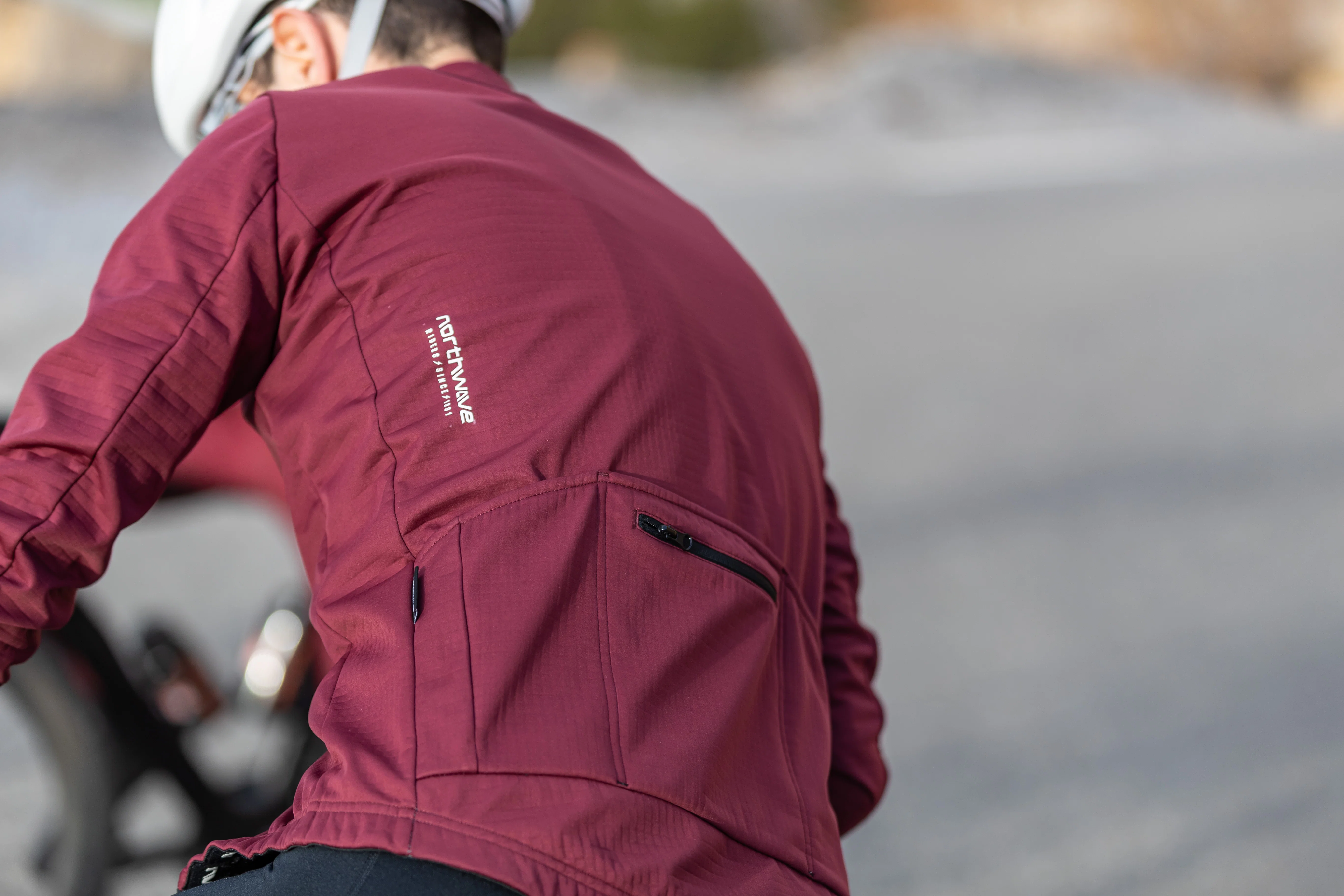 NORTHWAVE BLADE LIGHT JACKET Bordeaux - Image 3