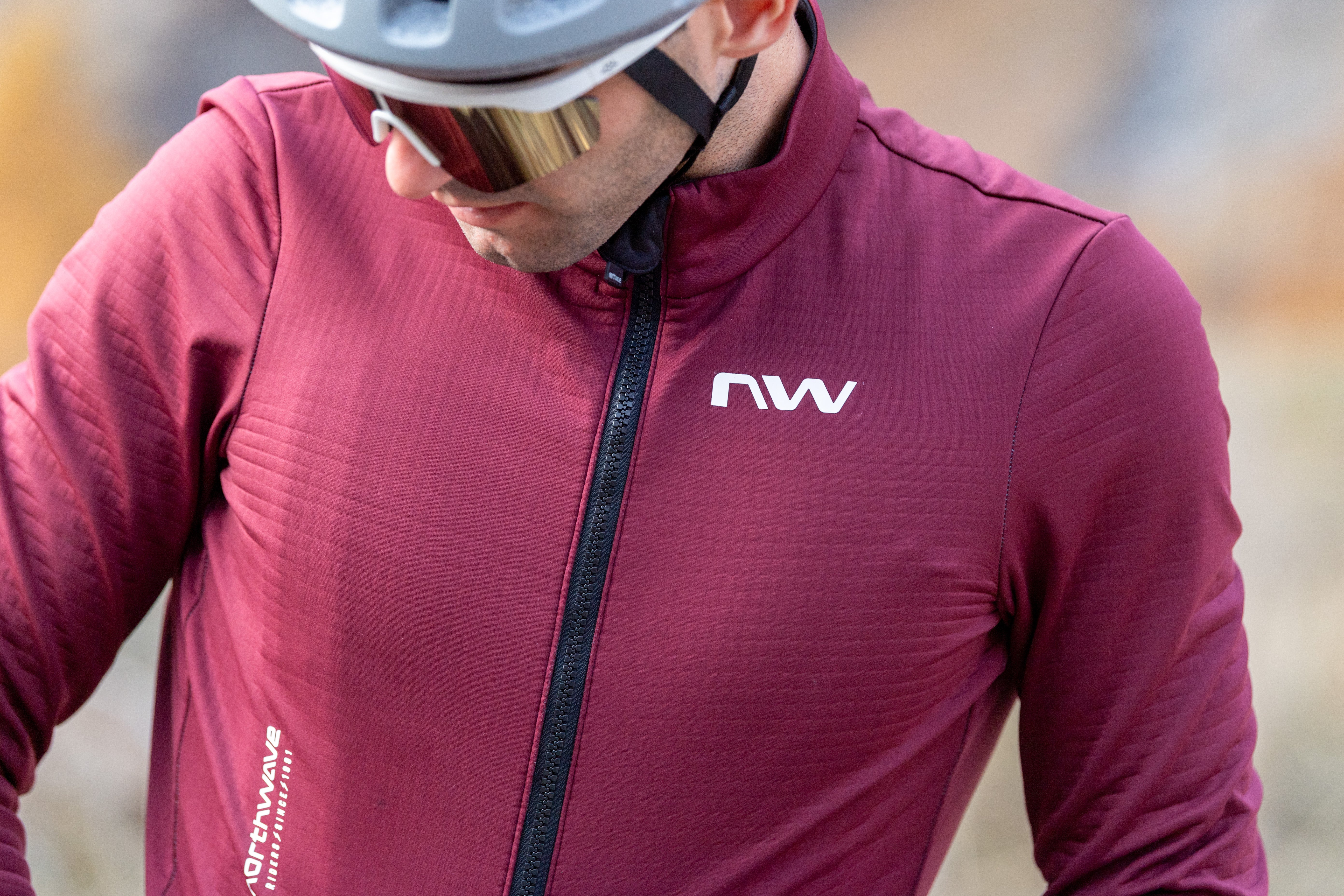 NORTHWAVE BLADE LIGHT JACKET Bordeaux - Image 6