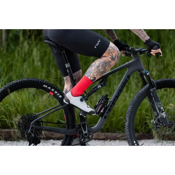 NORTHWAVE RAZER Jasnoszary/Zielony Buty XC/Gravel MTB - Image 4