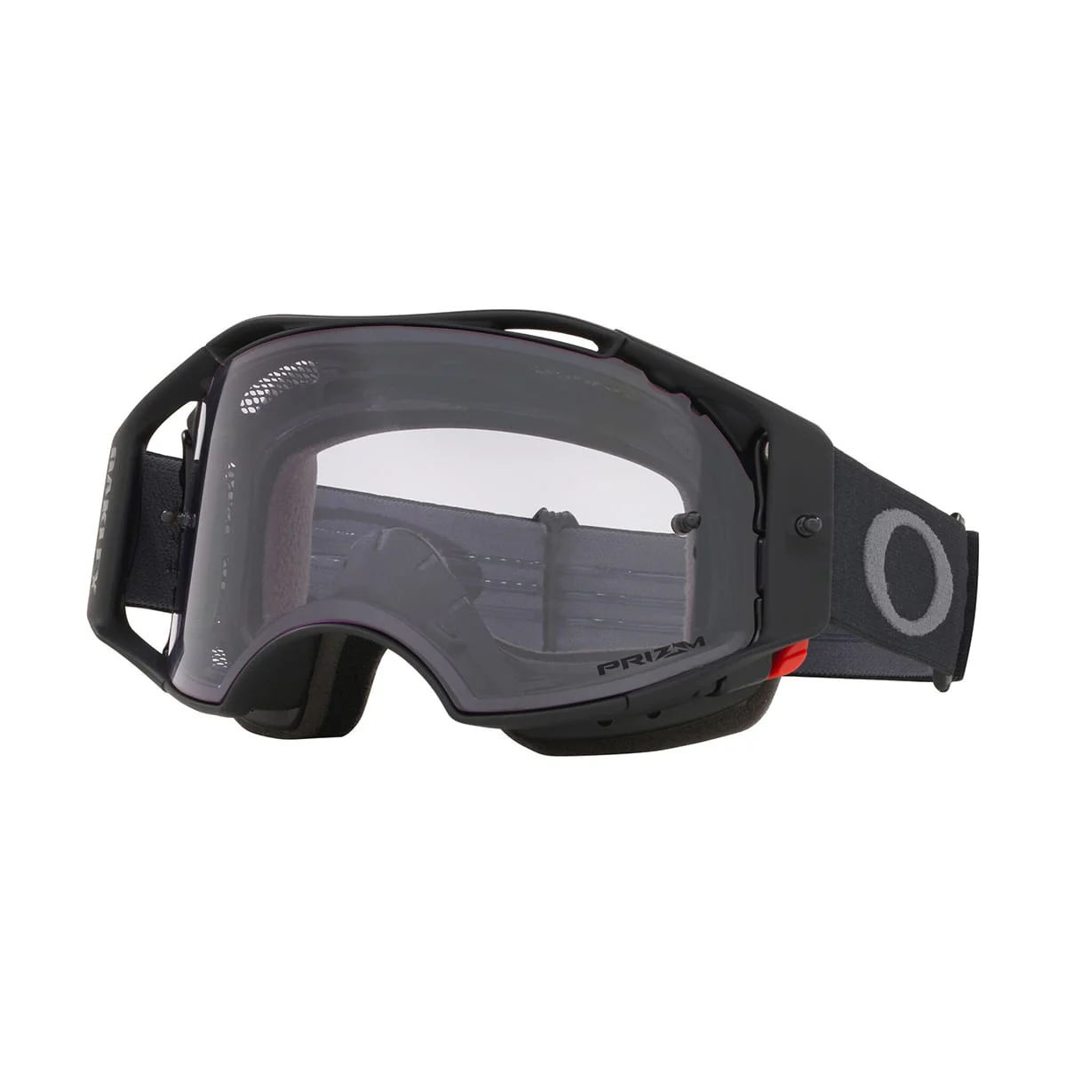 OAKLEY AIRBRAKE MTB Black Gunmetal Prizm Mx Low Light Goggle OO7107-02