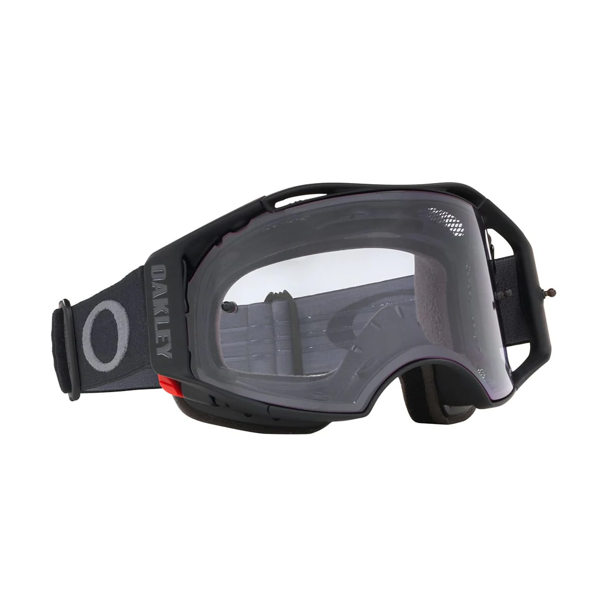 OAKLEY AIRBRAKE MTB Black Gunmetal Prizm Mx Low Light Goggle OO7107-02 - Image 5