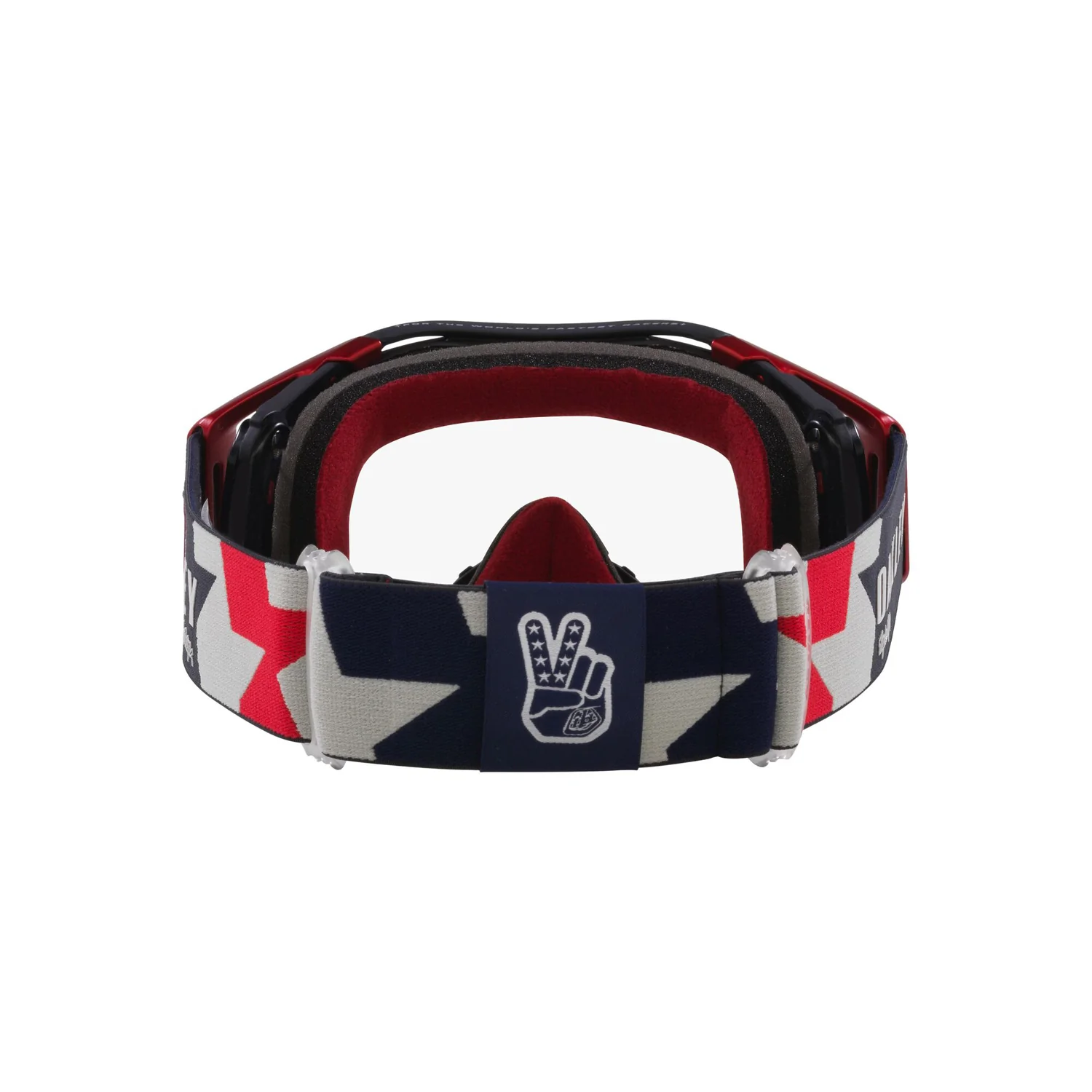 Gogle przezroczyste OAKLEY AIRBRAKE MTB TLD RWB STARS - Image 3