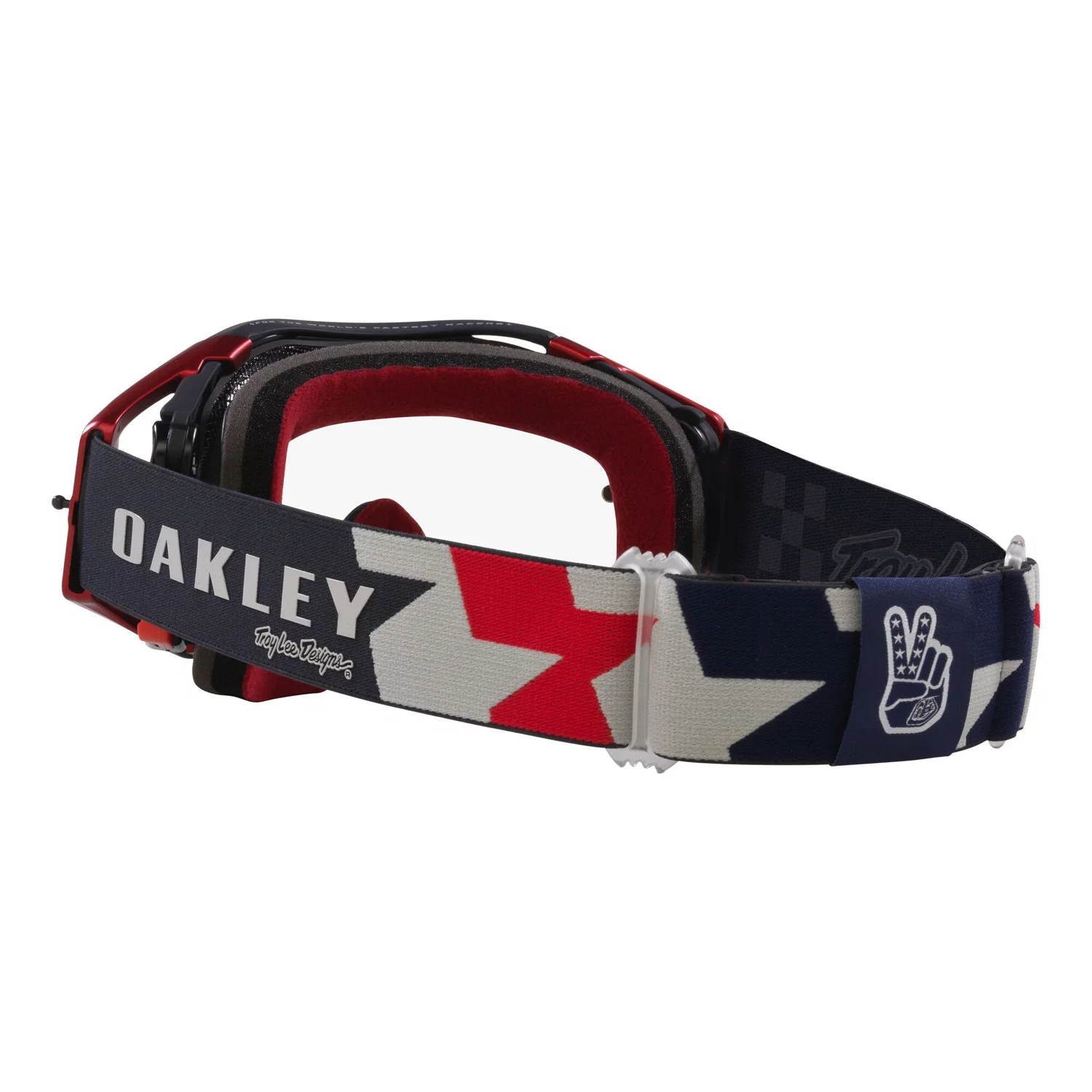 Gogle przezroczyste OAKLEY AIRBRAKE MTB TLD RWB STARS - Image 4