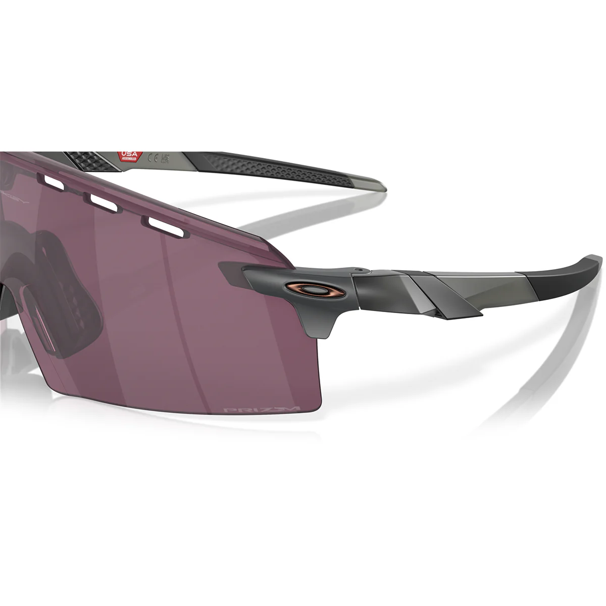 OAKLEY ENCODER STRIKE V Matte Grey Smoke Prizm Road Black - OO9235-1039 - Image 3