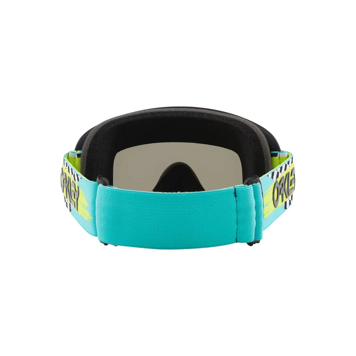 OAKLEY O Frame MX Teal Checks Dark Grey Goggle OO7029-83 - Image 5