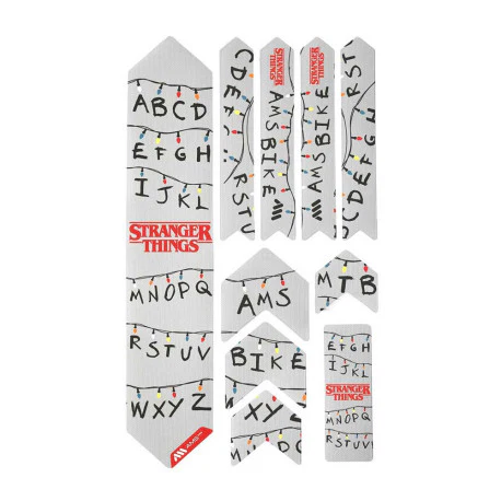 Ochraniacz ramy ALL MOUNTAIN STYLE EXTRA Stranger Things Lights czarny