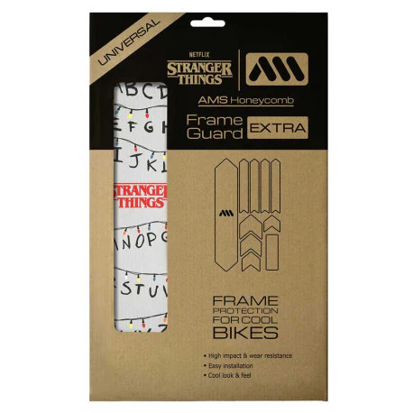 Ochraniacz ramy ALL MOUNTAIN STYLE EXTRA Stranger Things Lights czarny - Image 2